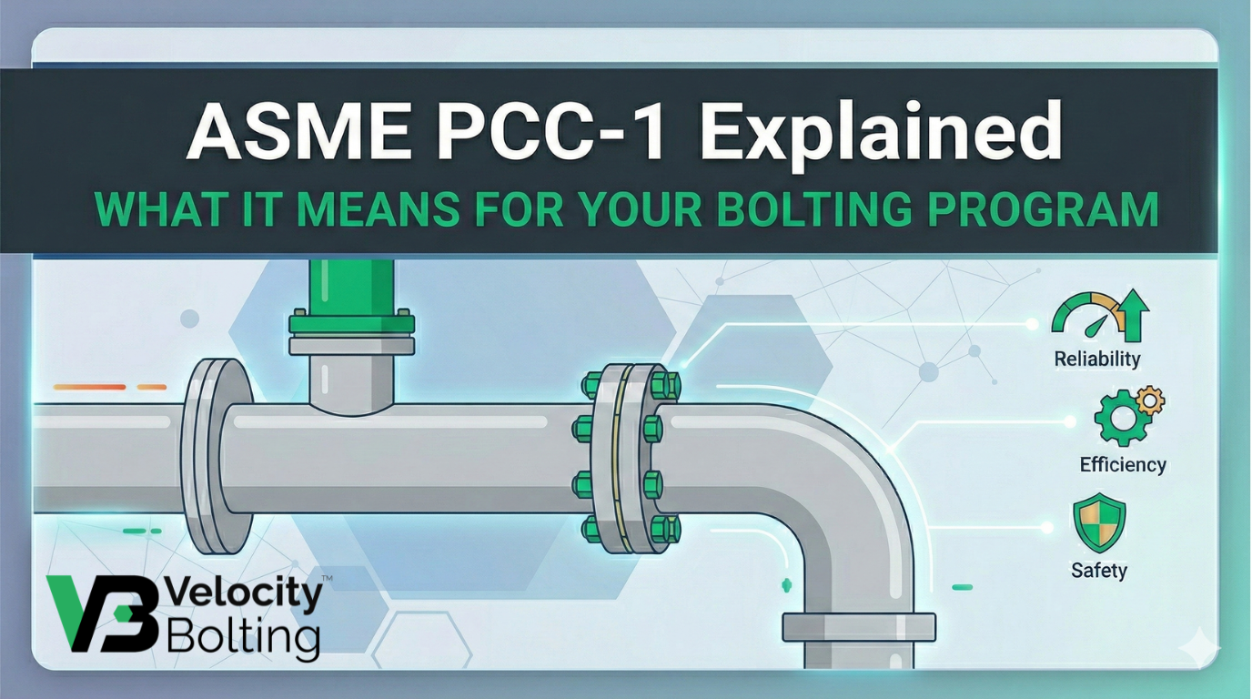 ASME PCC-1 Explained: What It Means for Your Bolting Program