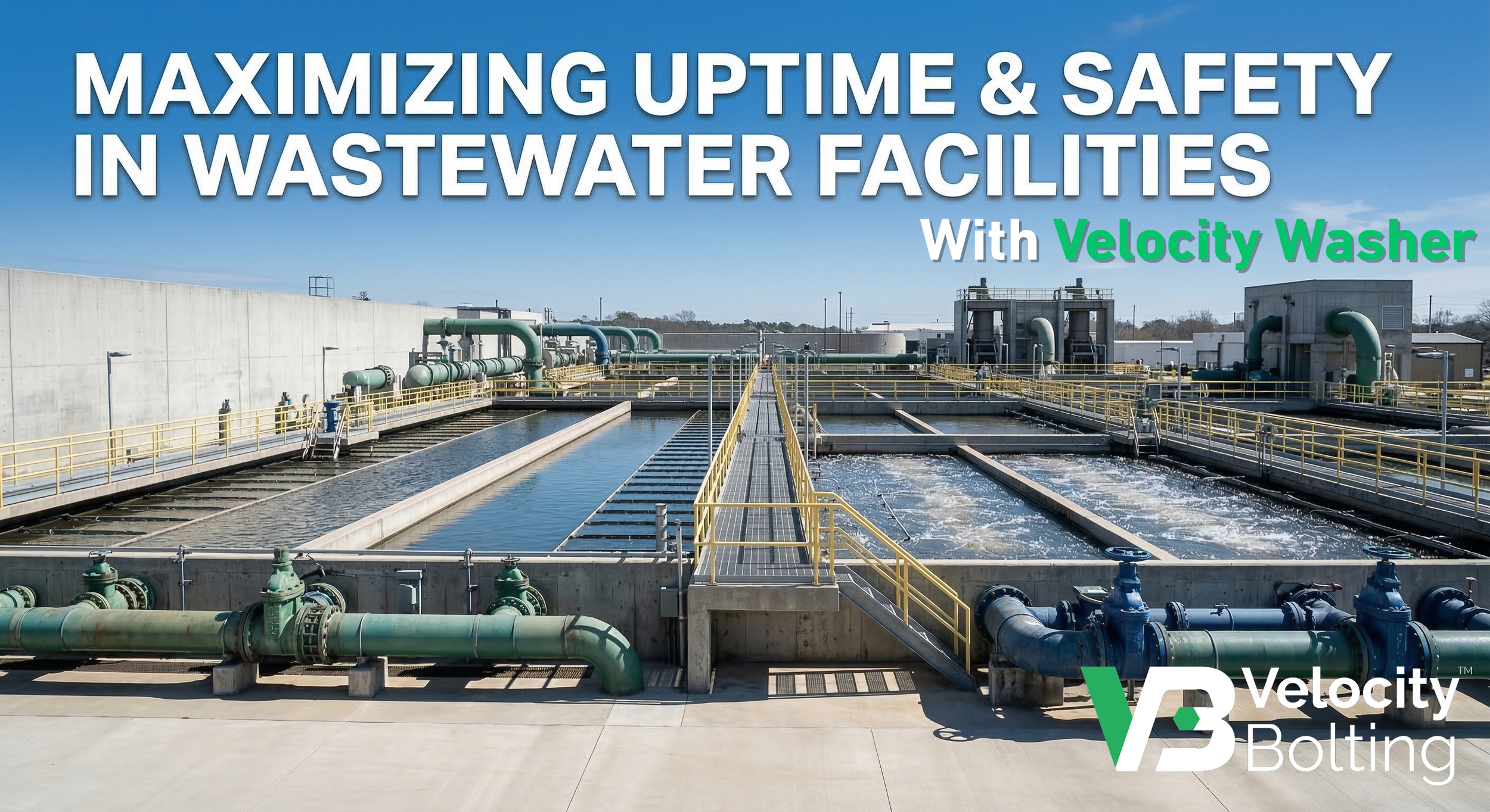 Maximize Uptime and Safety in Wastewater Facilities with the Velocity Washer
