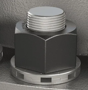 2. You then torque the nut on using standard procedures: there are no special tools.
