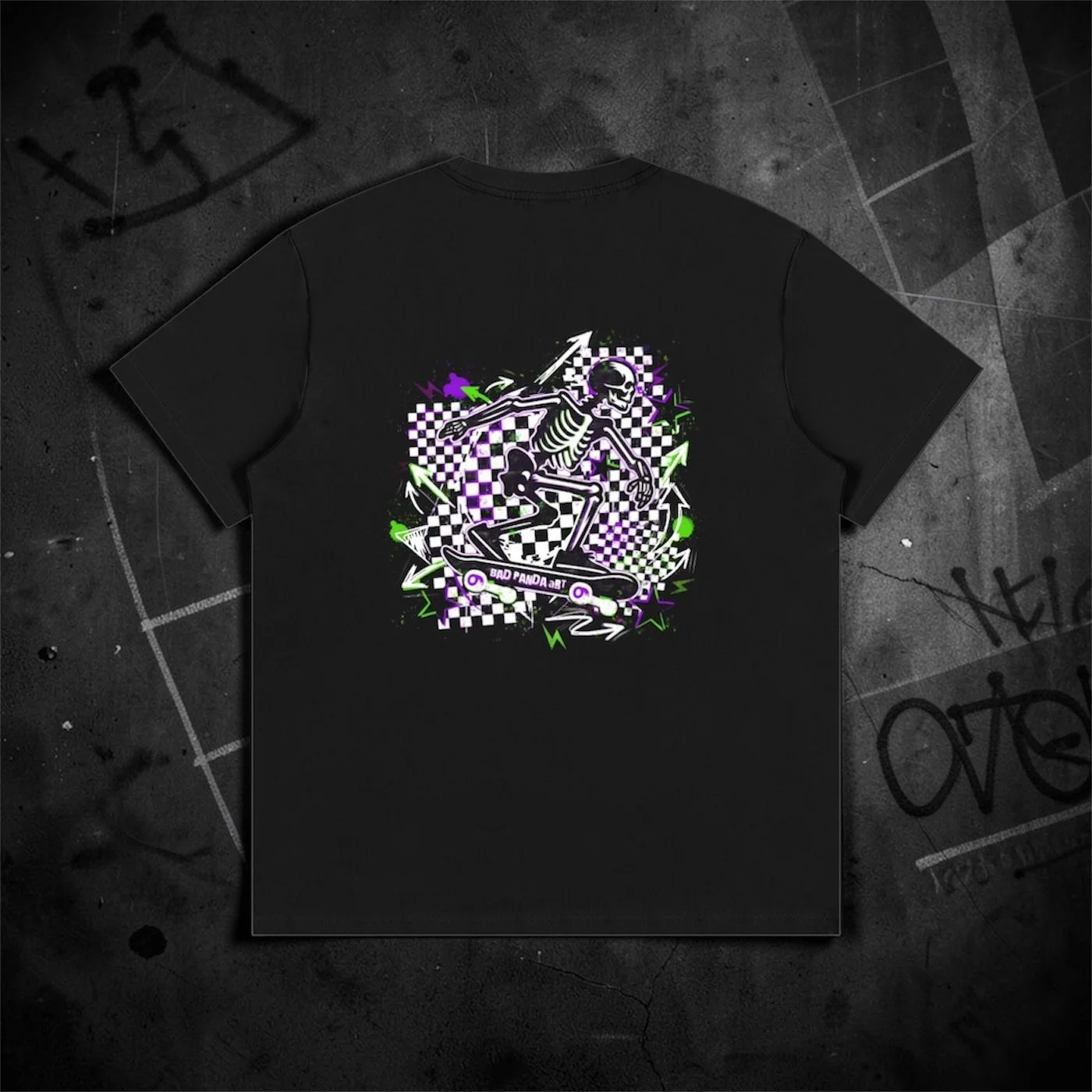 Elder Emo Skeleton Sk8erT-Shirt