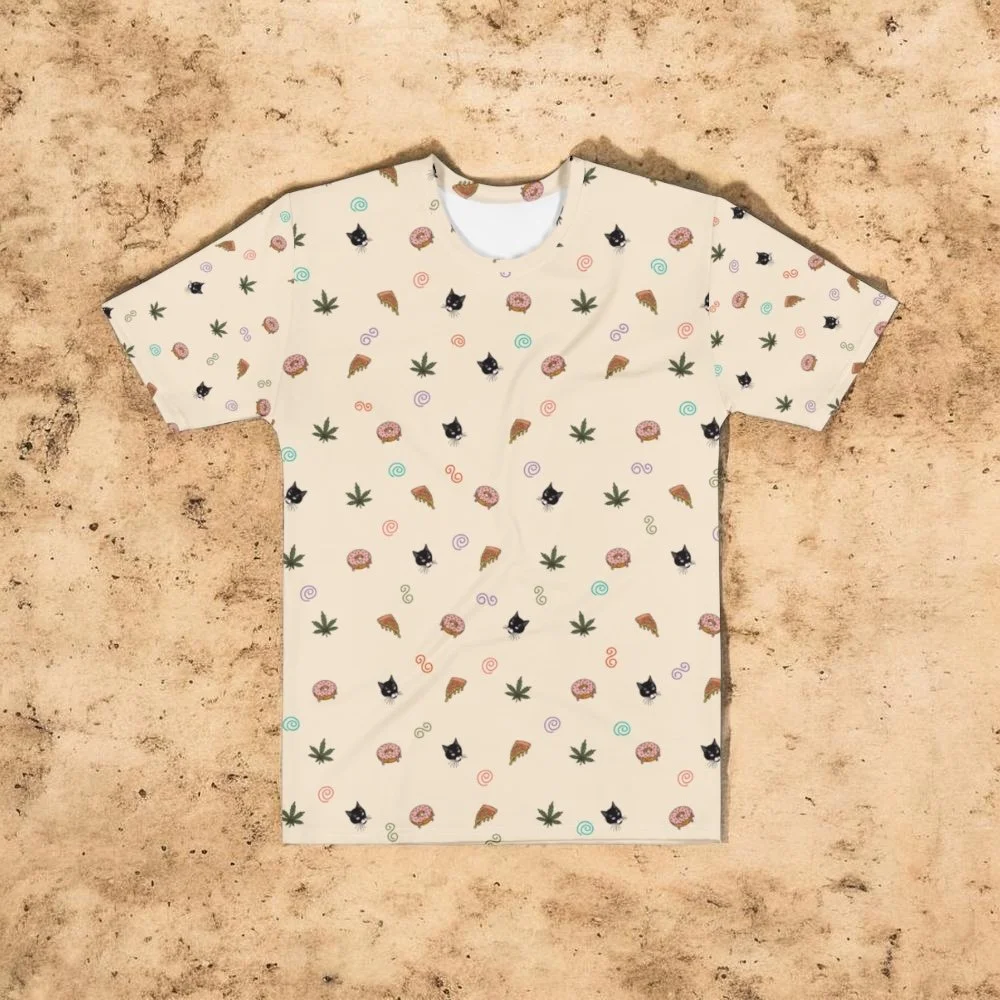 Mr. Kitty’s Glazed and Confused Munchies Tshirt