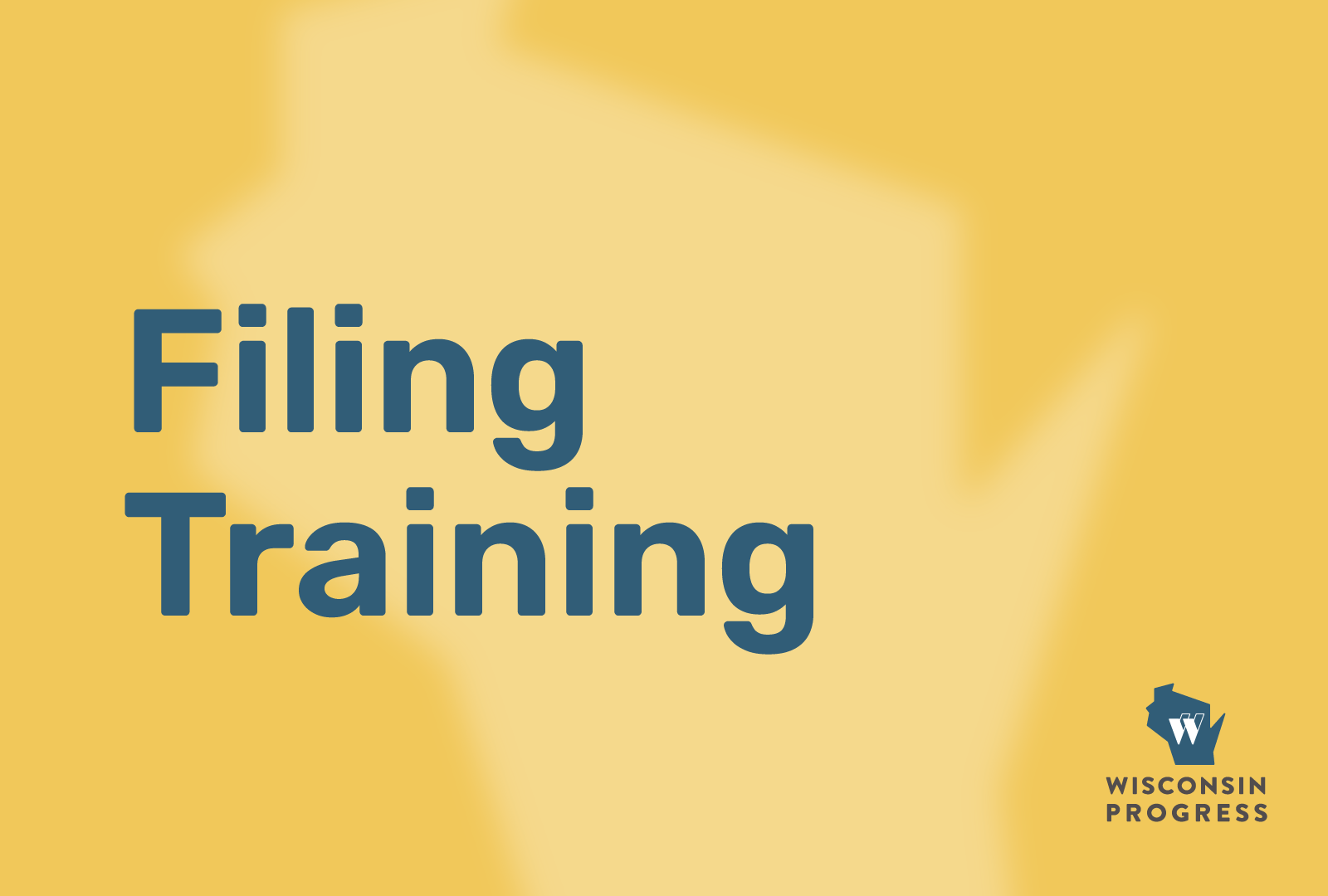Filing Training