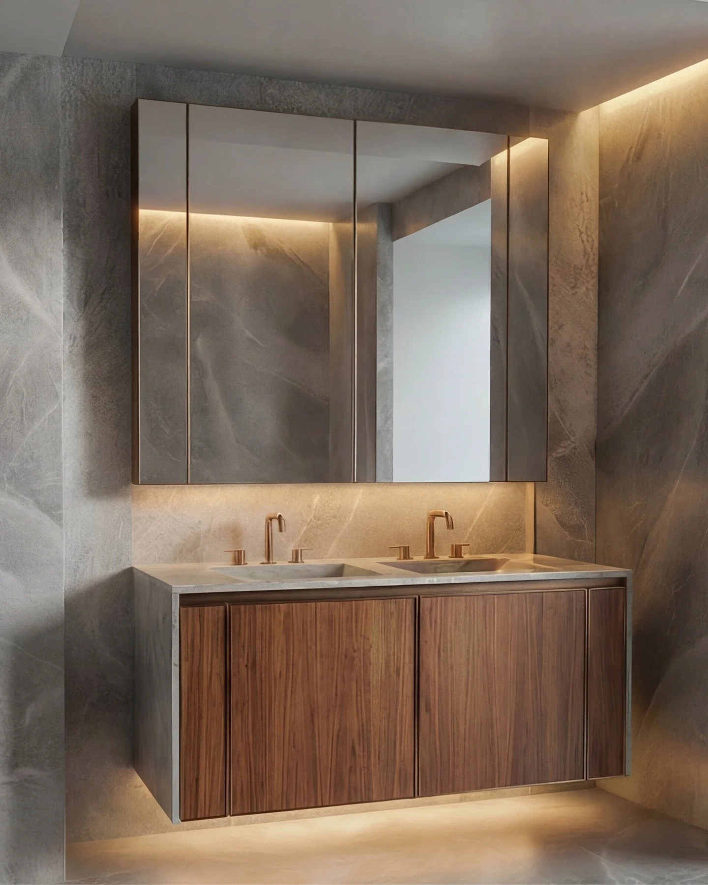 Soft light. Warm stone. Muted grain.
A study in tone and quiet contrast.
Texture holding the space, light giving it depth.

Nothing excessive. Everything considered.

.
.
.

#softlight #warmstone #mutedtones #materialpalette #stonedetail #interiordes