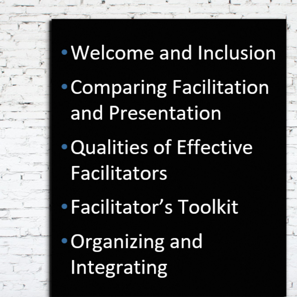 Day 1 of Facilitation Skills in Prince William, VA