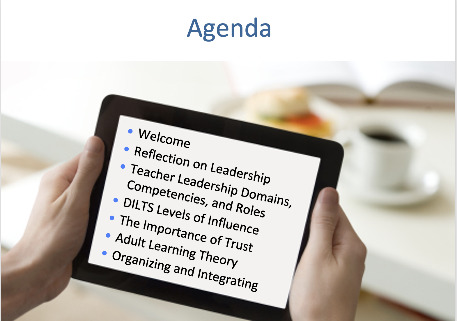 Day 1 of the Teacher Leadership Workshop