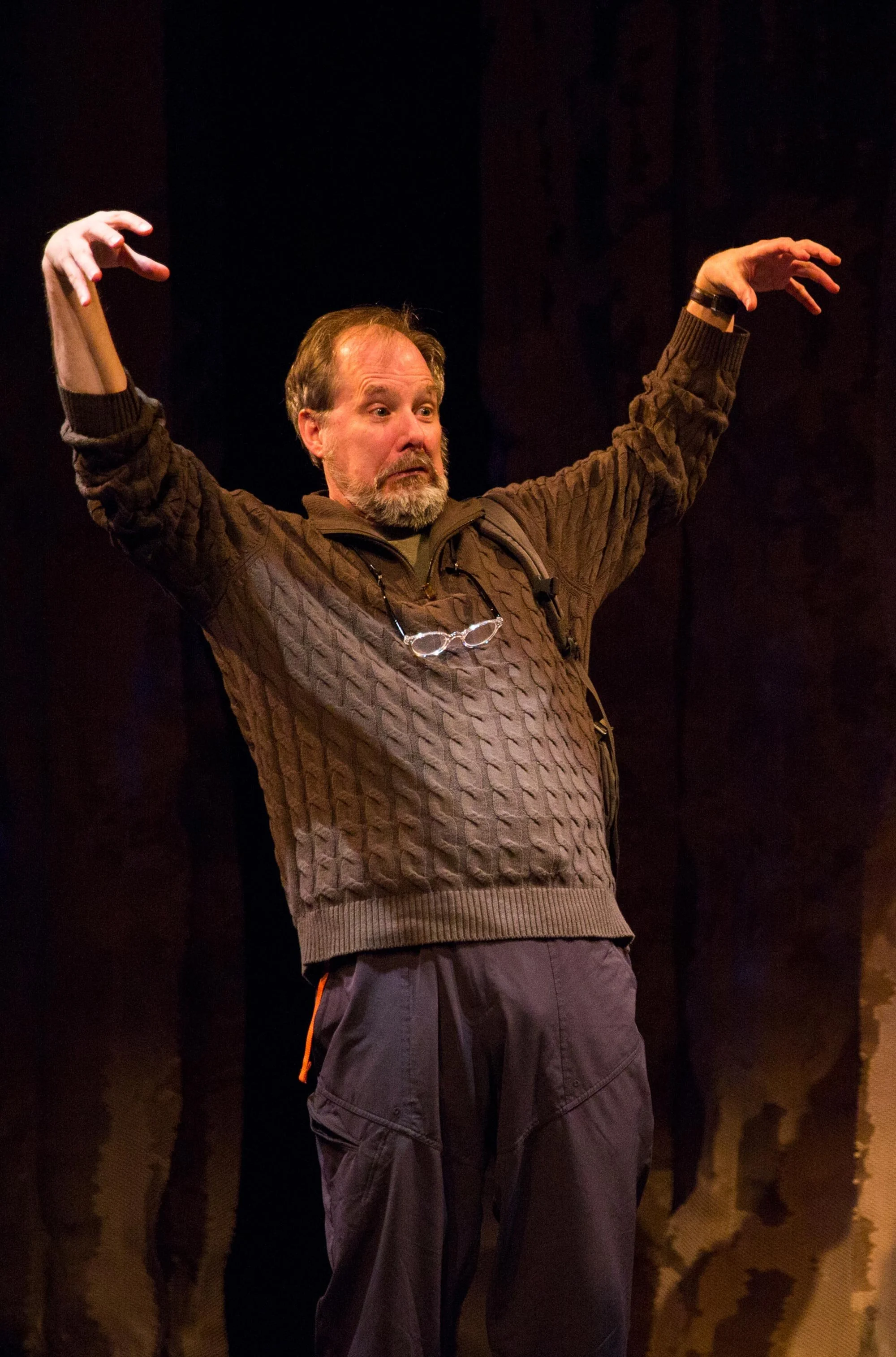 Terry Edward Moore in Small Mouth Sounds, Thalia's Umbrella.