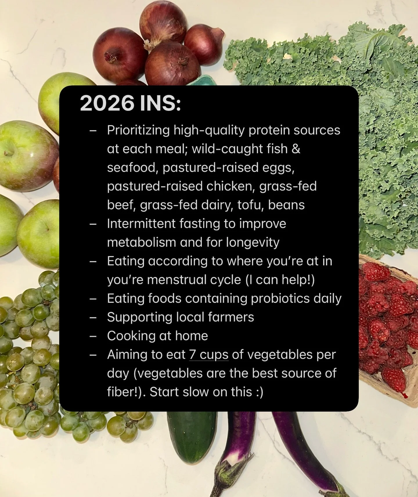 2026 ins &amp; outs: health &amp; nutrition edition