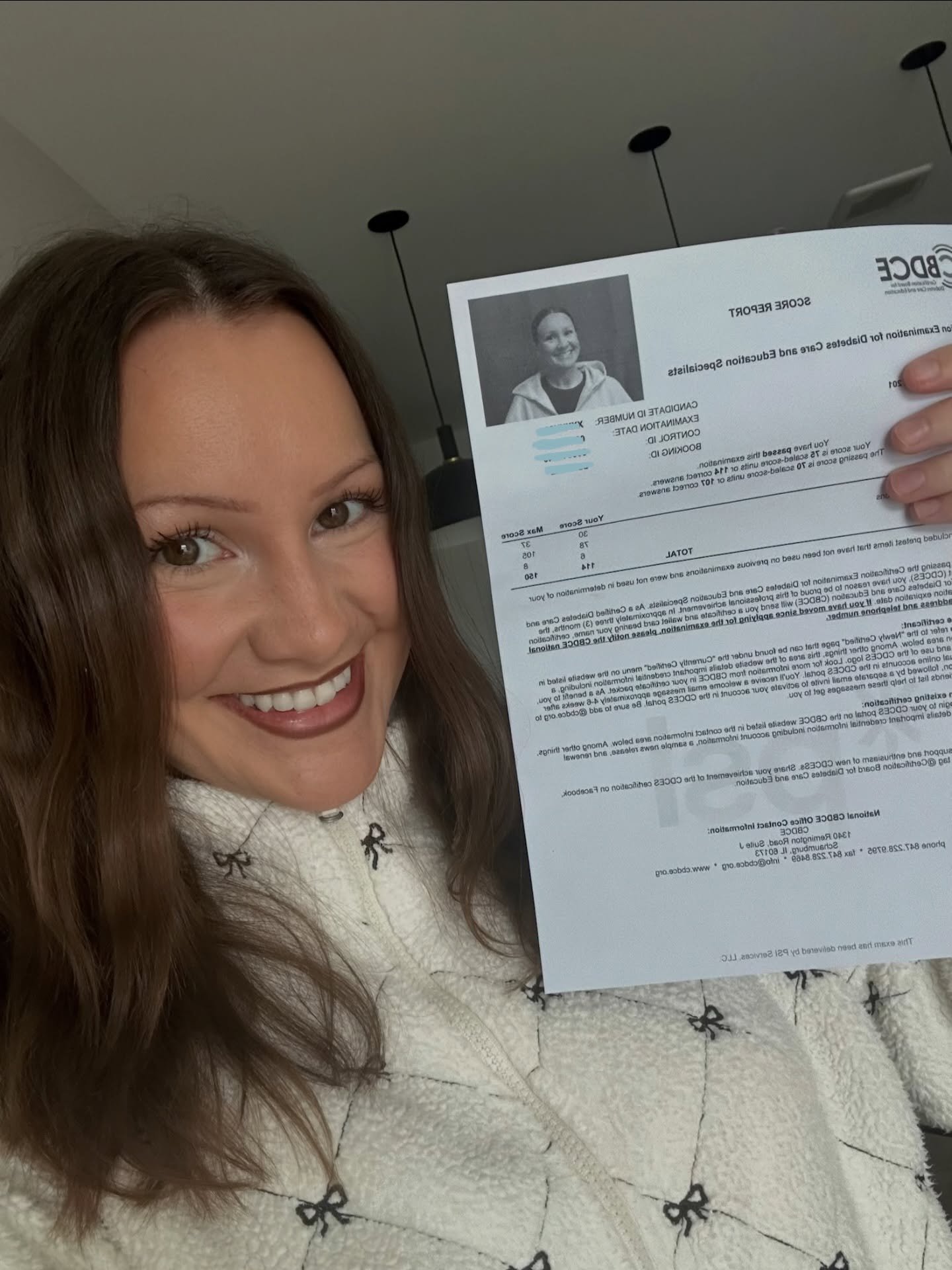I&rsquo;m officially a Certified Diabetes Care and Education Specialist! 

Over the past 6 months I deepened my understanding of blood sugar, hormones, and metabolism. 

I looked at studying as an opportunity to understand the body better, to grow in