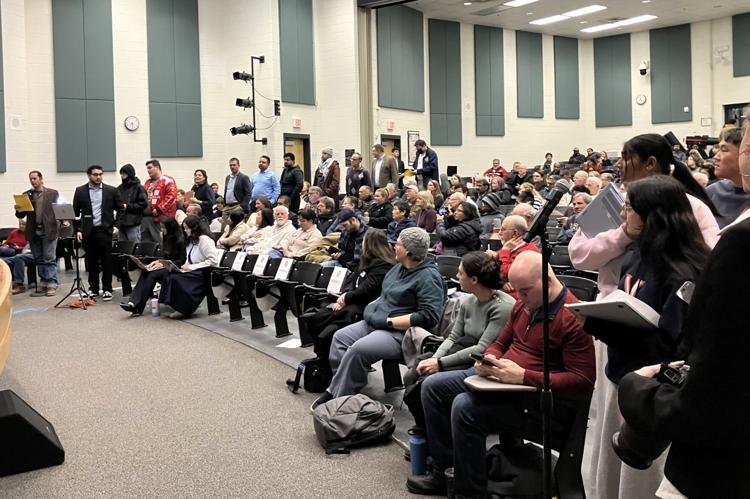 Pushback against data centers, power lines at Subramanyam's town hall