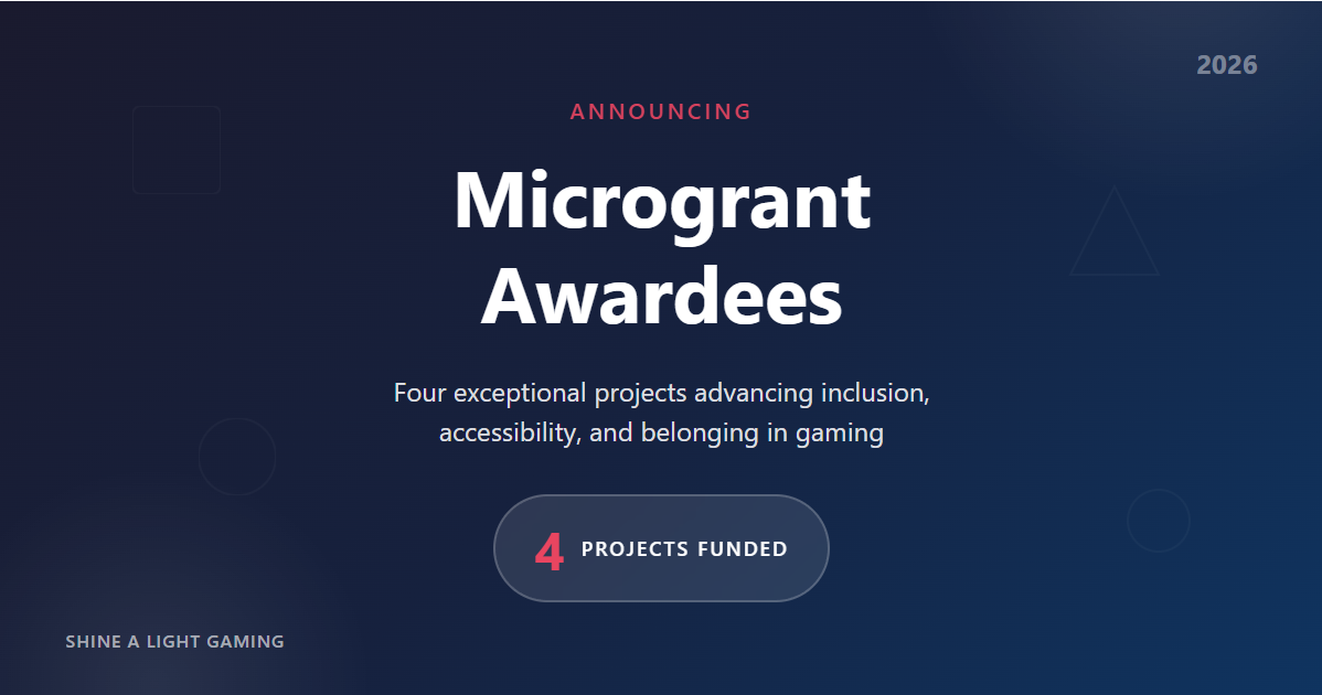Announcing the 2026 Microgrant Awardees