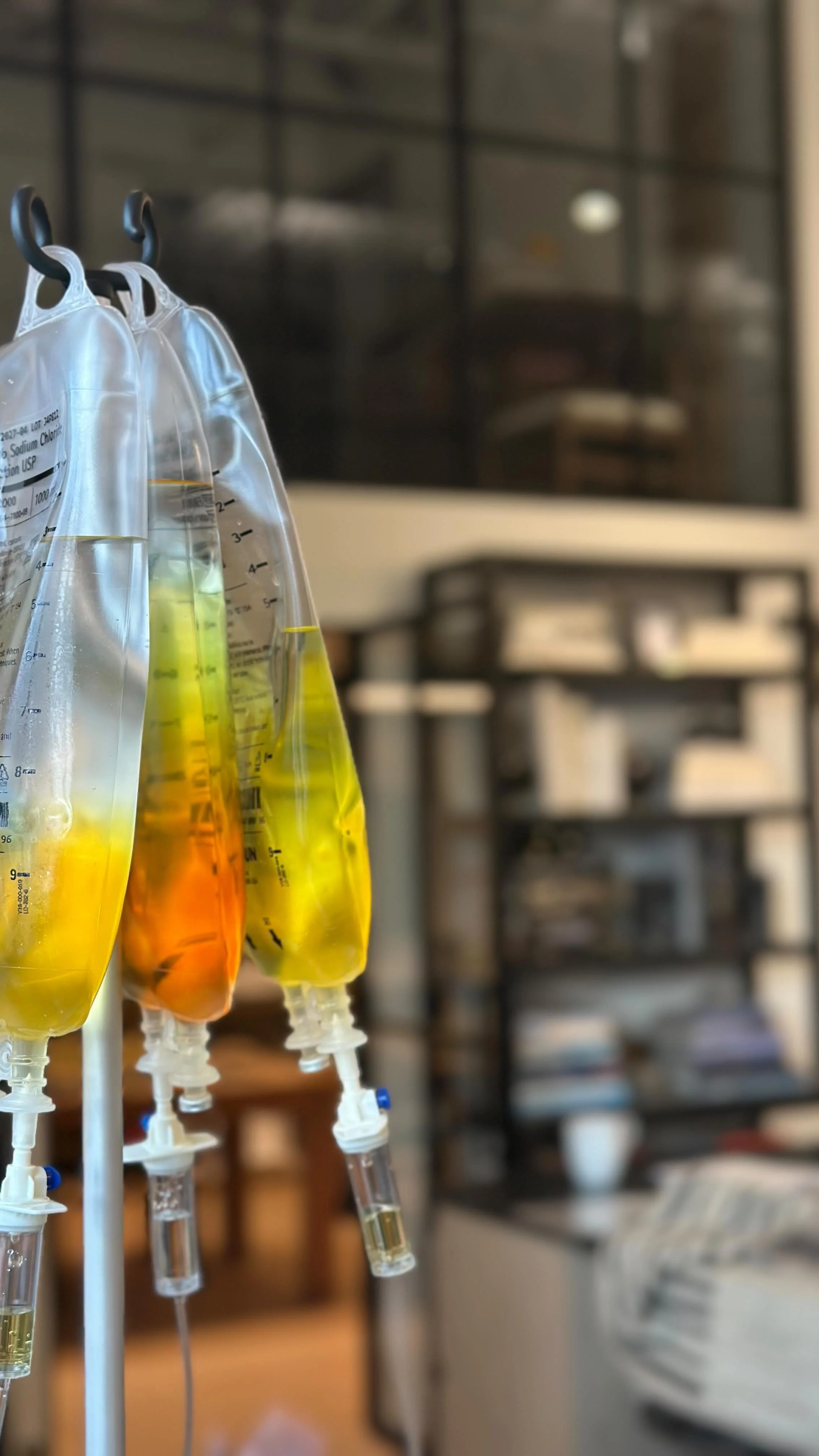 Why is my IV drip yellow?
It’s the B Vitamins! Specifically, Vitamin B2 (Riboflavin). It’s naturally a vibrant yellow color from its isoalloxazine ring, a part of its molecular structure that absorbs light in the UV and blue wavelengths