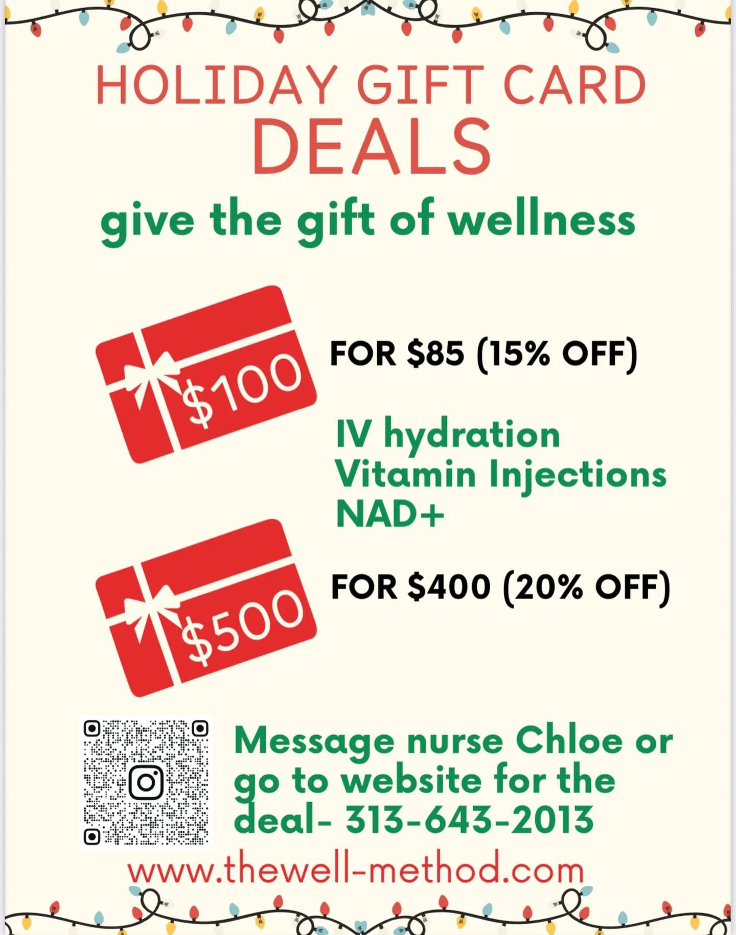 Give the gift of wellness this season ✨ Only available until 12/31!