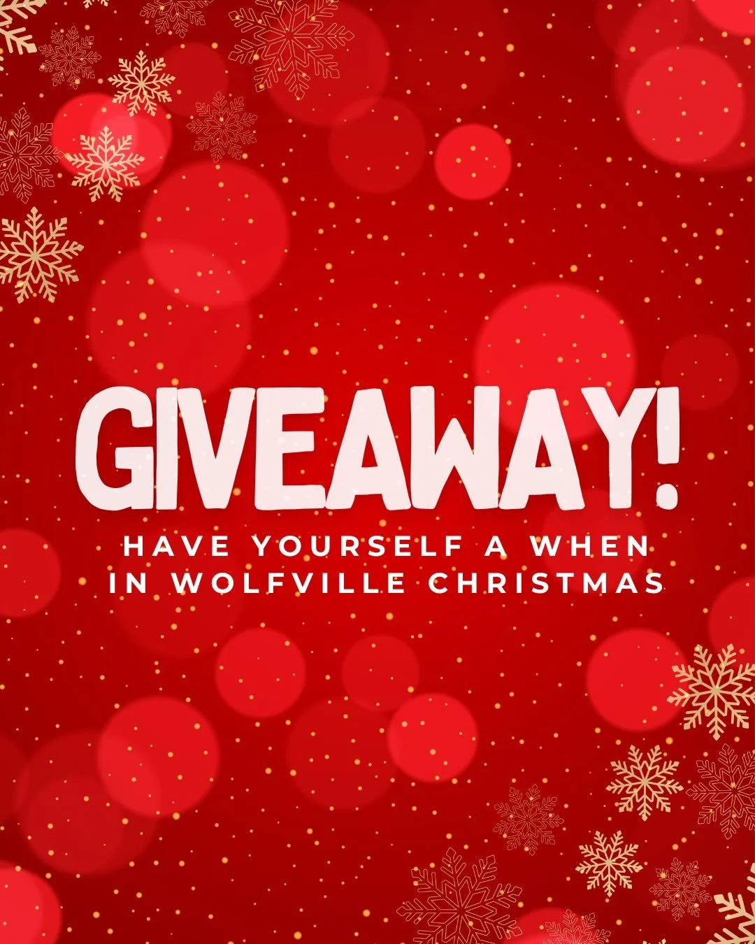 &lsquo;Tis the season the unwrap a little Wolfville magic! 

WHAT YOU&rsquo;LL WIN: 
🎲 Your very own copy of Wolfville-opoly 
🎁 $50 When In Wolfville gift card 

HOW TO ENTER: 
1️⃣ Like this post
2️⃣ Follow @when_in_wolfville (if you aren&rsquo;t a