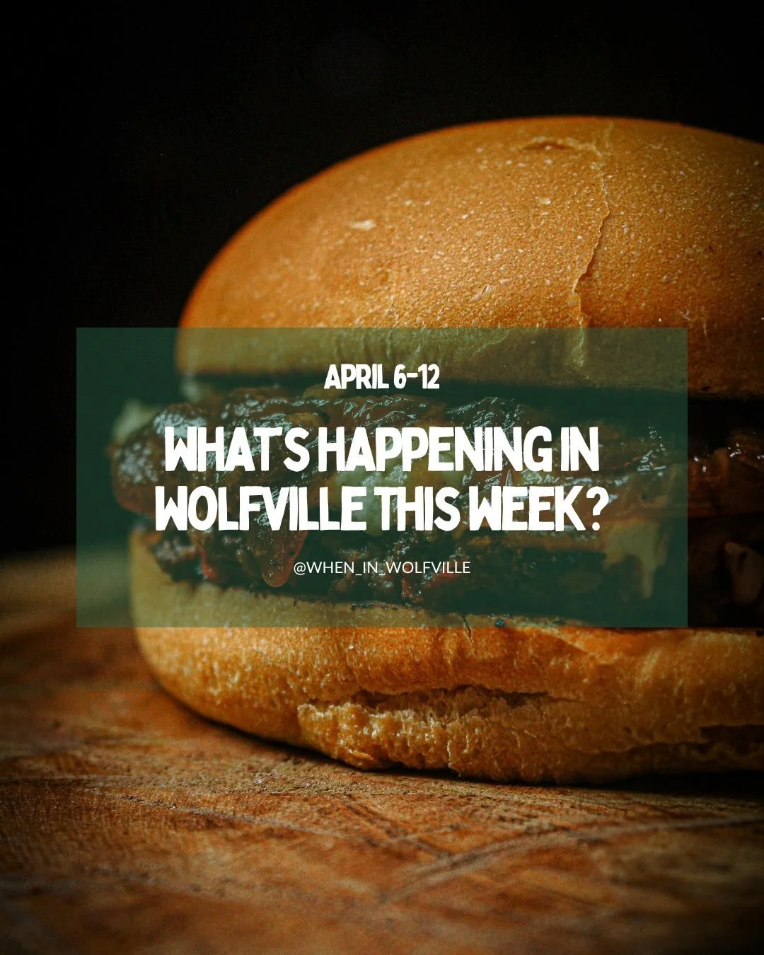 April showers bring May flowers &mdash; and the 2026 Burger Wars! On now until the end of April, try a specially created burger at one of the participating restaurants and support Campaign for Kids 🍔 

In the meantime, if you know about an event hap