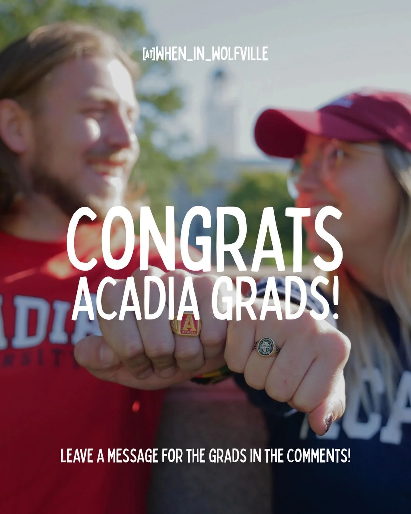 Let&rsquo;s give a big cheer to our 2026 Acadia grads! 💙❤️

Whether you&rsquo;re a proud parent, a coworker, a classmate, a best friend, or a mentor, you&rsquo;re invited to celebrate the Class of 2026 with us.

👇🏻 Leave a message in the comments 