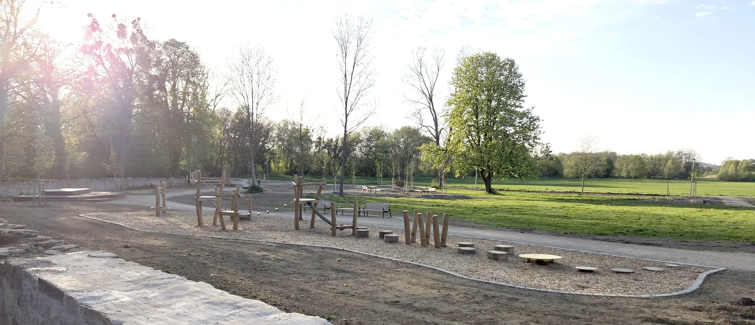 Umgestaltung Volkspark Lauenau