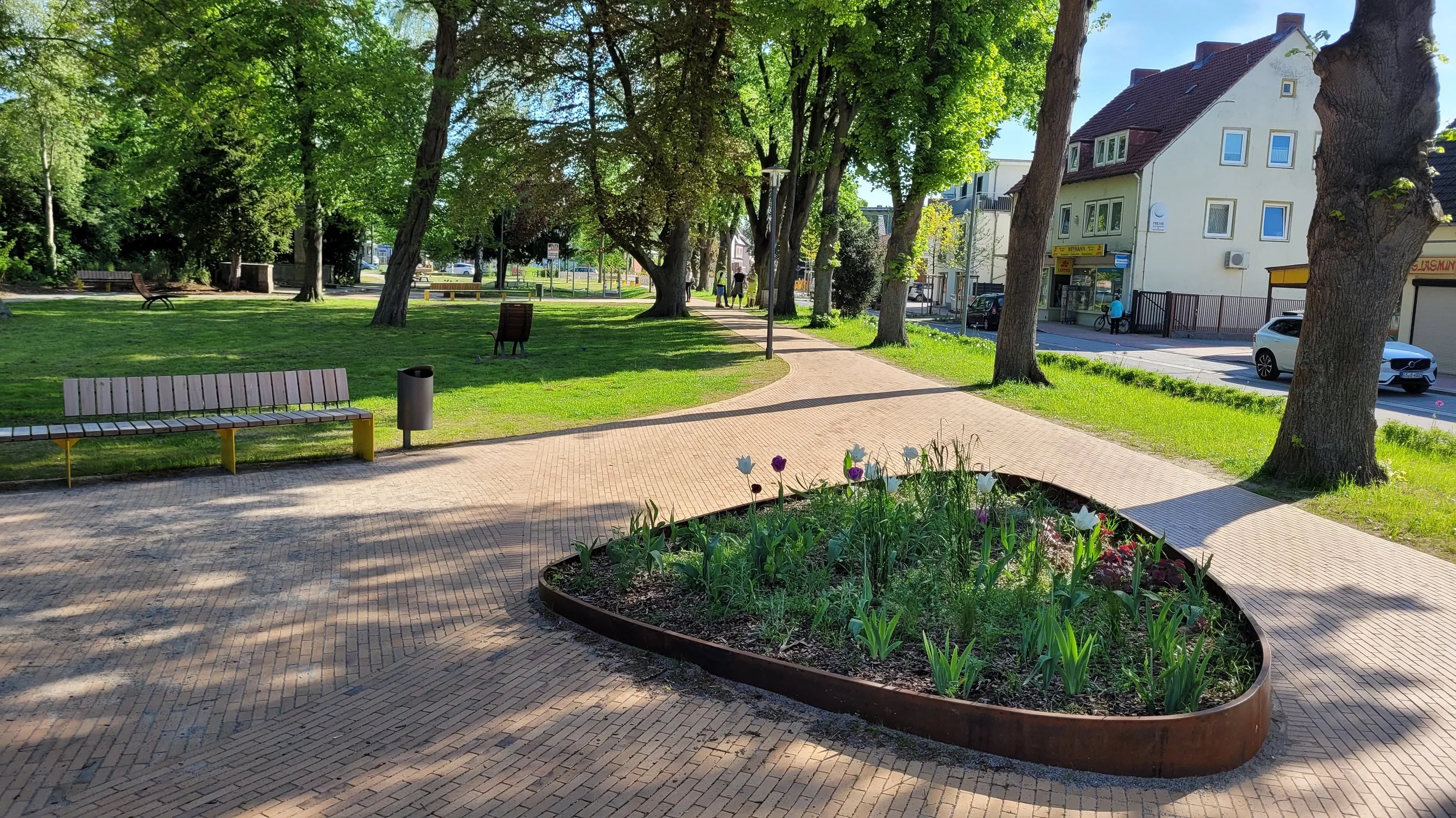Neugestaltung Friedrich-Ebert-Park in Sarstedt