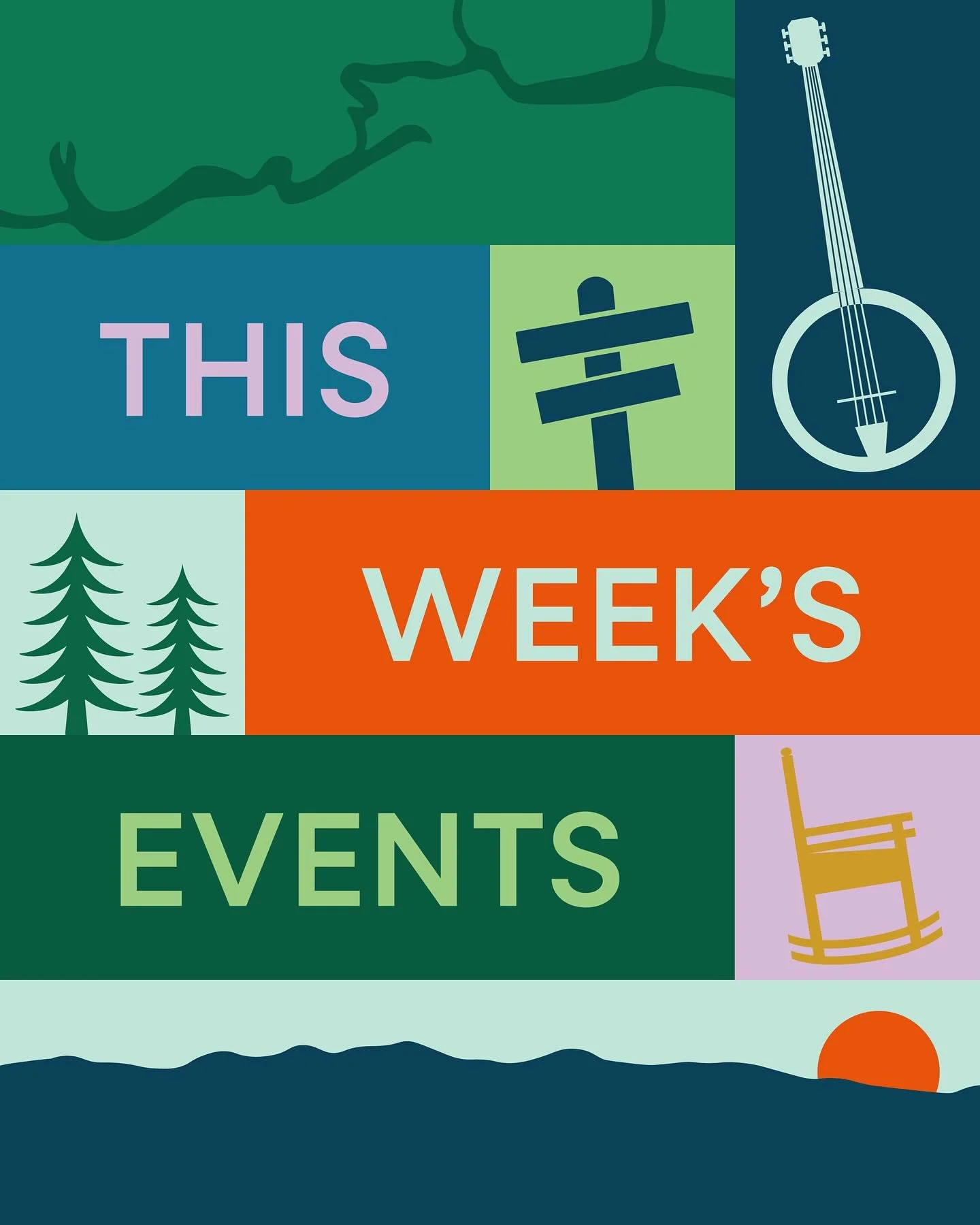 Another week full of events, opportunities, and connection at our community space here in downtown Swannanoa 🧵🥦🎻
Come on out and join us at The Hub. We hope to see you soon! 
#swannanoa #swannanoavalley #swannanoaneighbors #thehubswannanoa #blue