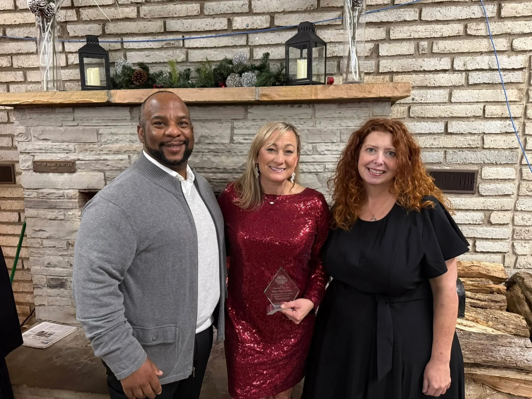 We would like to give a big congratulations to Lindsey Barnett and Valley Hope Church! Last night we celebrated as Valley Hope received an award for Non Profit of the Year from the Black Mountain Swannanoa Chamber of Commerce for their exceptional se