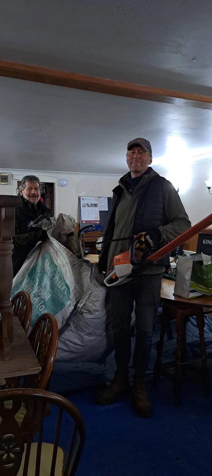 Garden rescuers in full flow