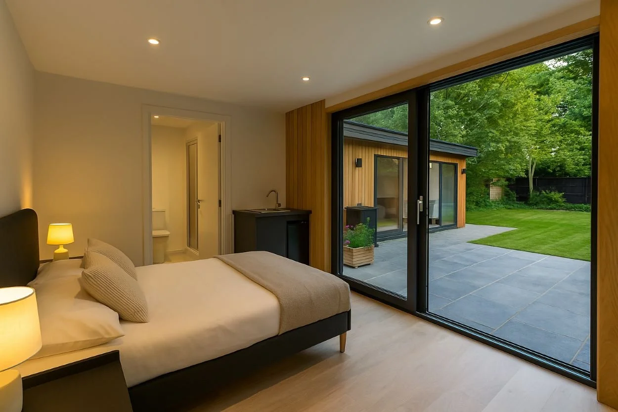 Additional accommodation in your garden