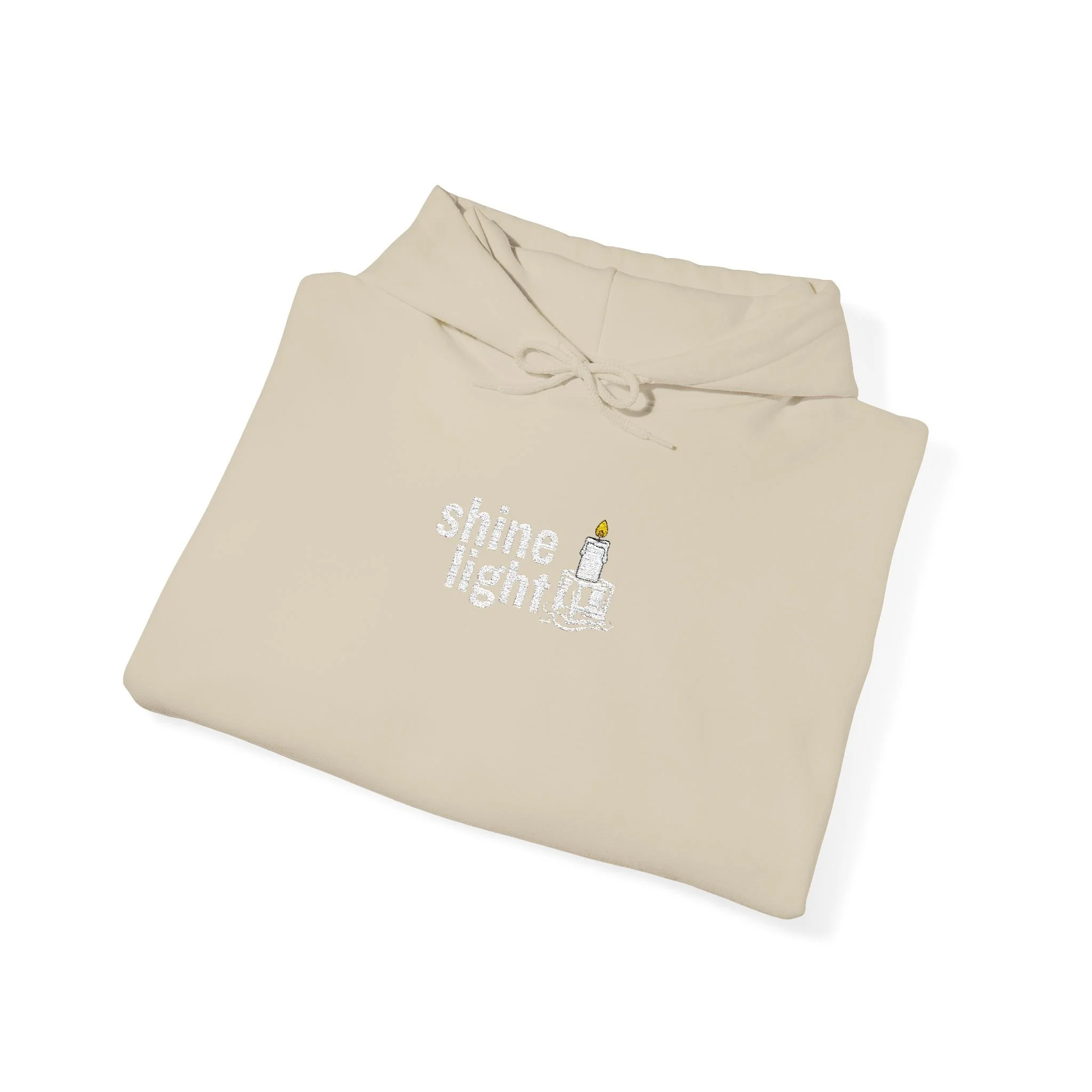Shine Light Embroidered Hoodie Sweatshirt