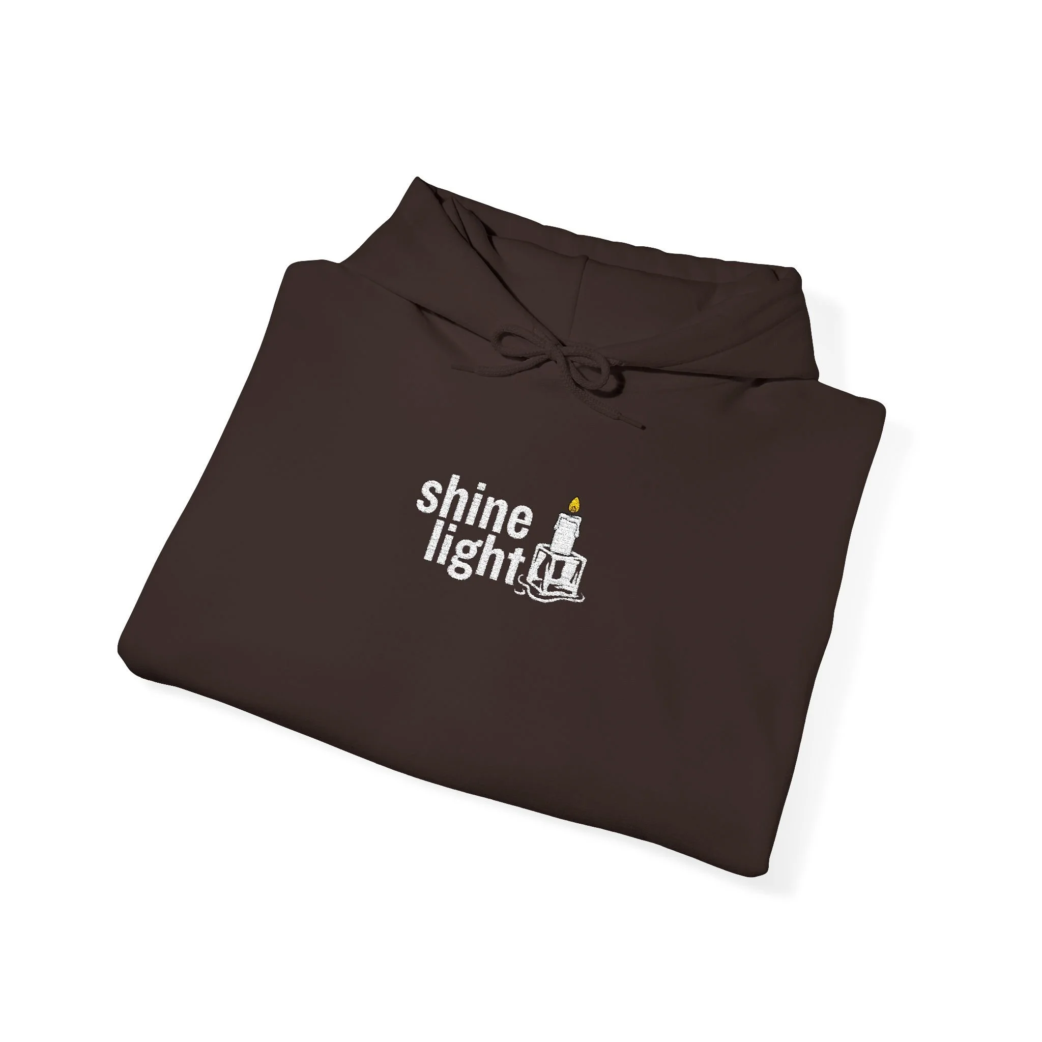 Shine Light Embroidered Hoodie Sweatshirt