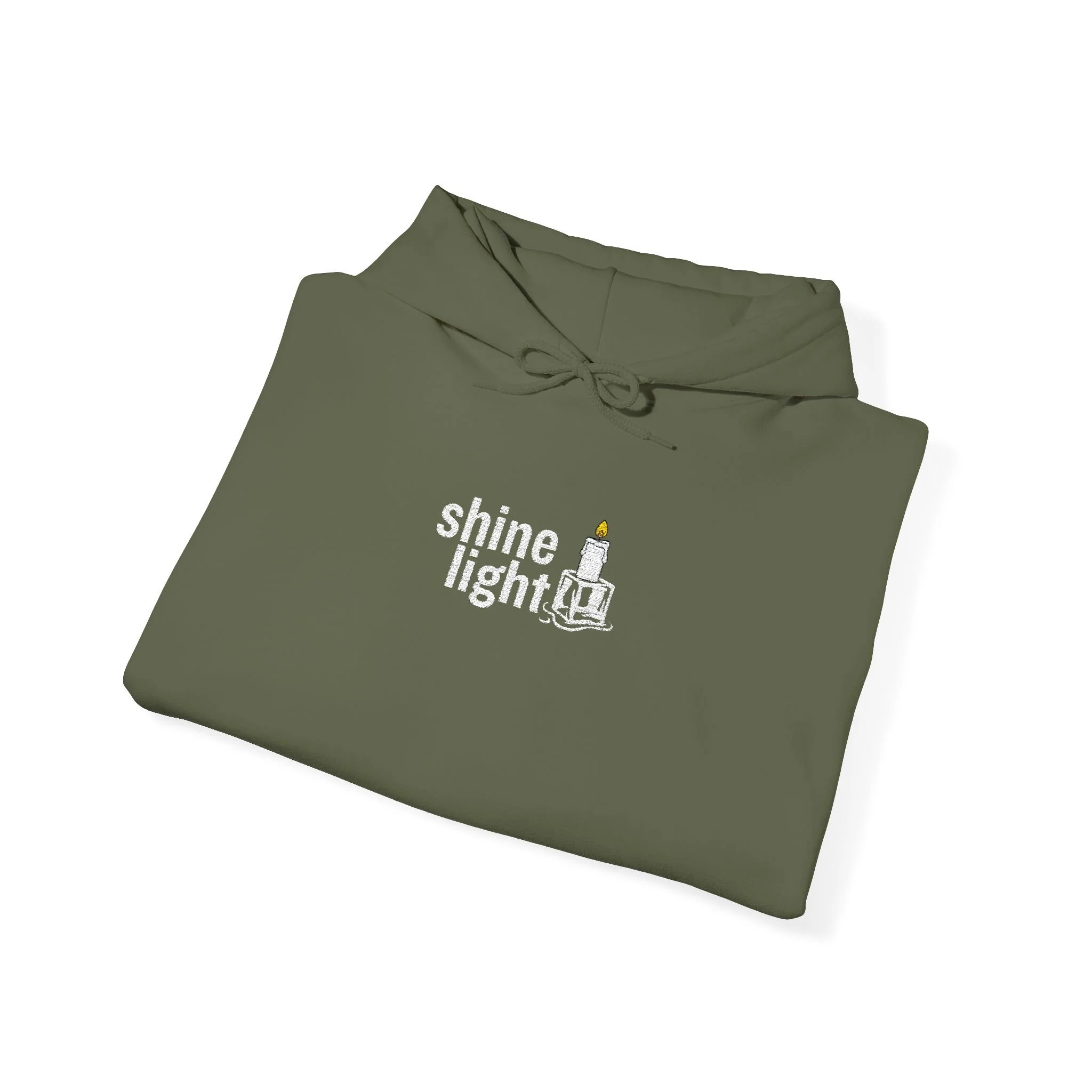Shine Light Embroidered Hoodie Sweatshirt