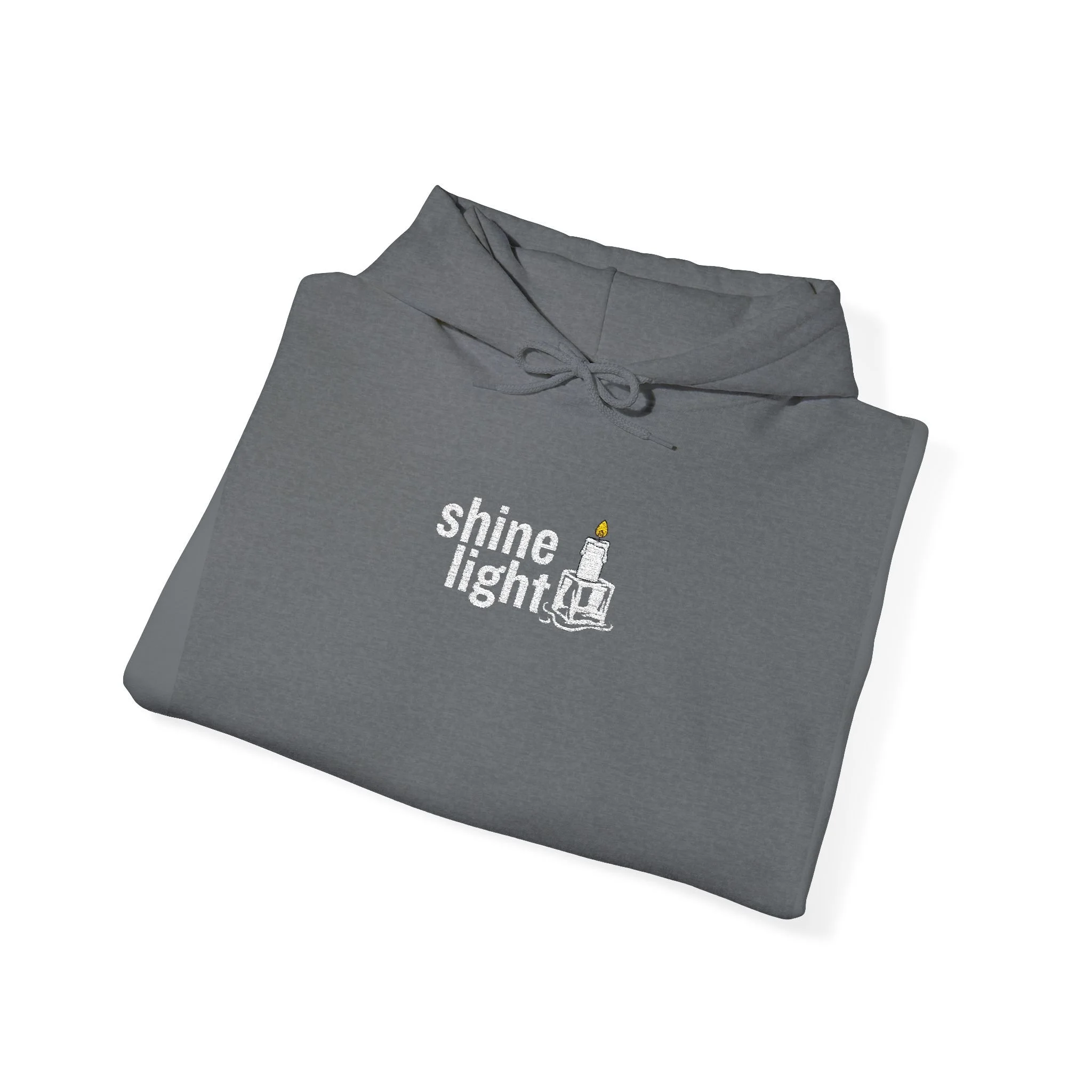 Shine Light Embroidered Hoodie Sweatshirt