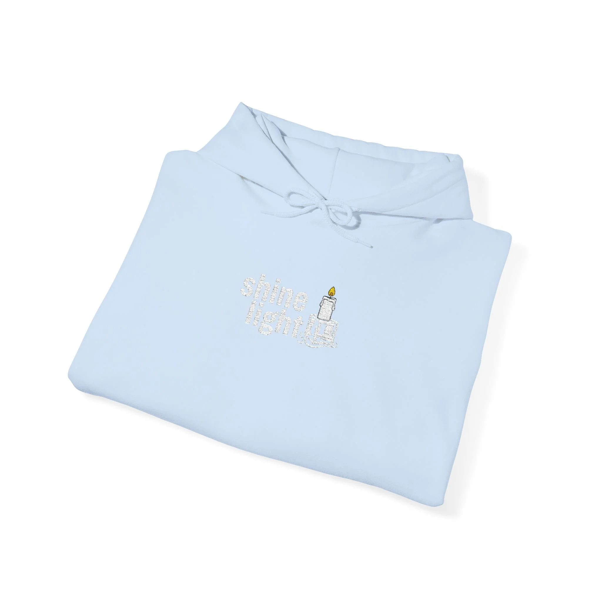 Shine Light Embroidered Hoodie Sweatshirt
