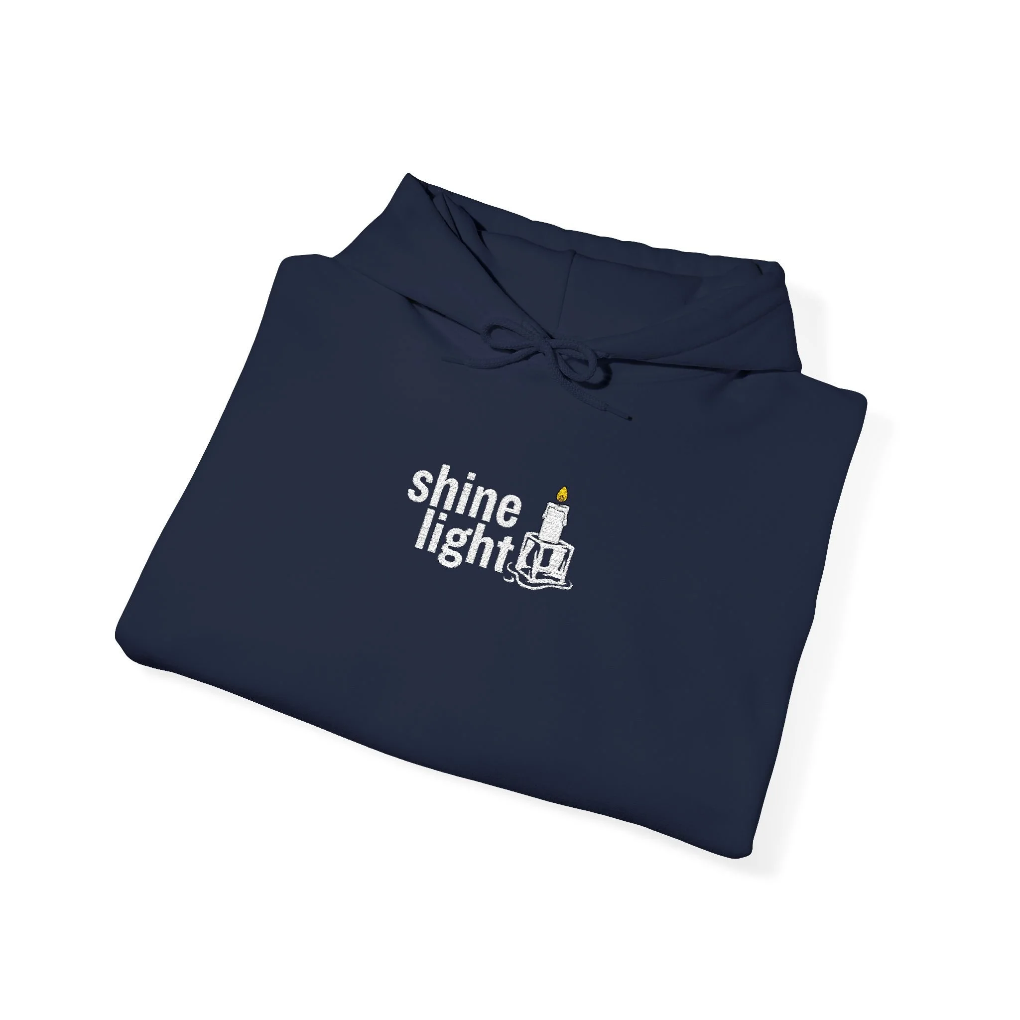 Shine Light Embroidered Hoodie Sweatshirt