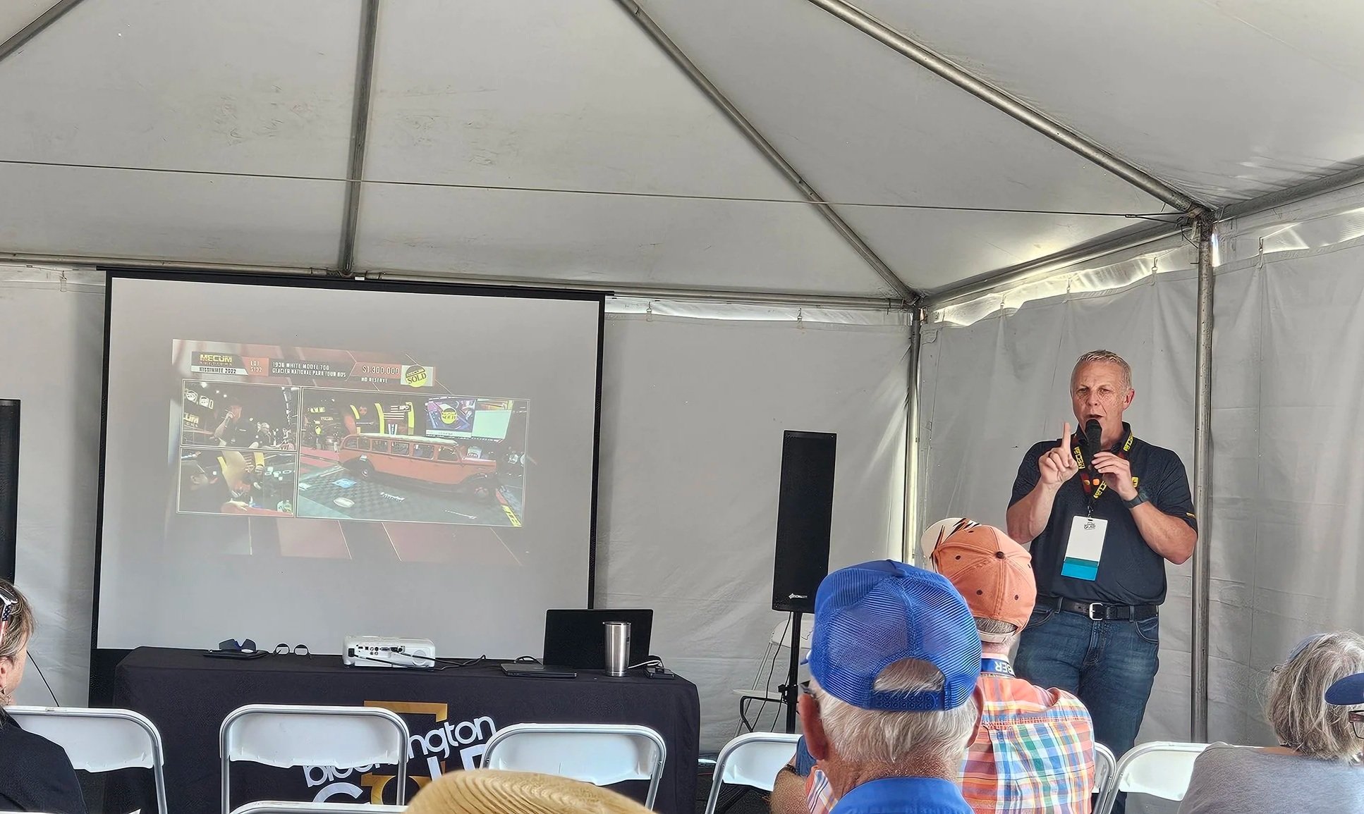 We attended a seminar put on by Scott Hoke host of Mekum Auctions.