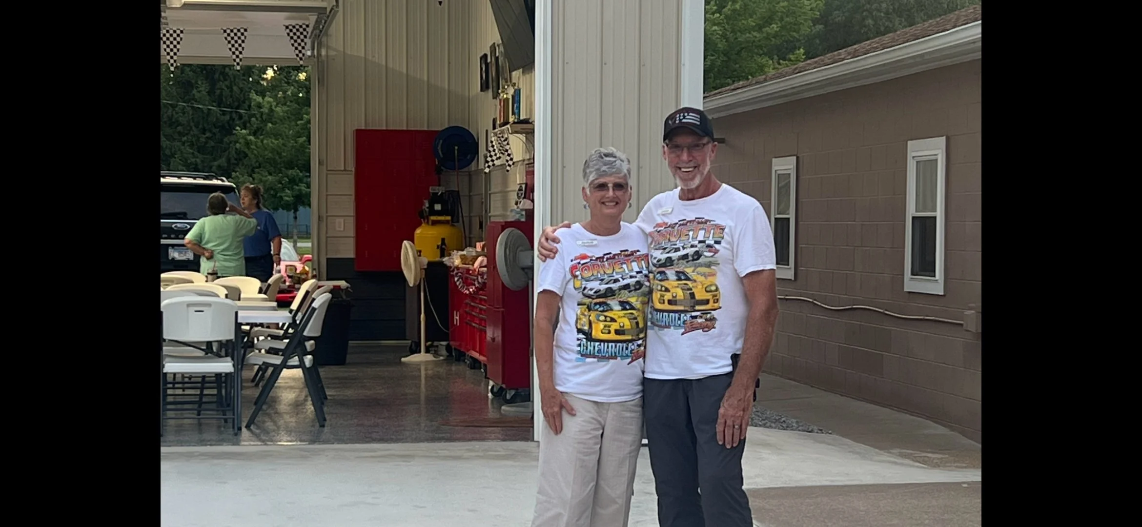June 27, 2026 Club Cookout , Our hosts Steve & Brenda