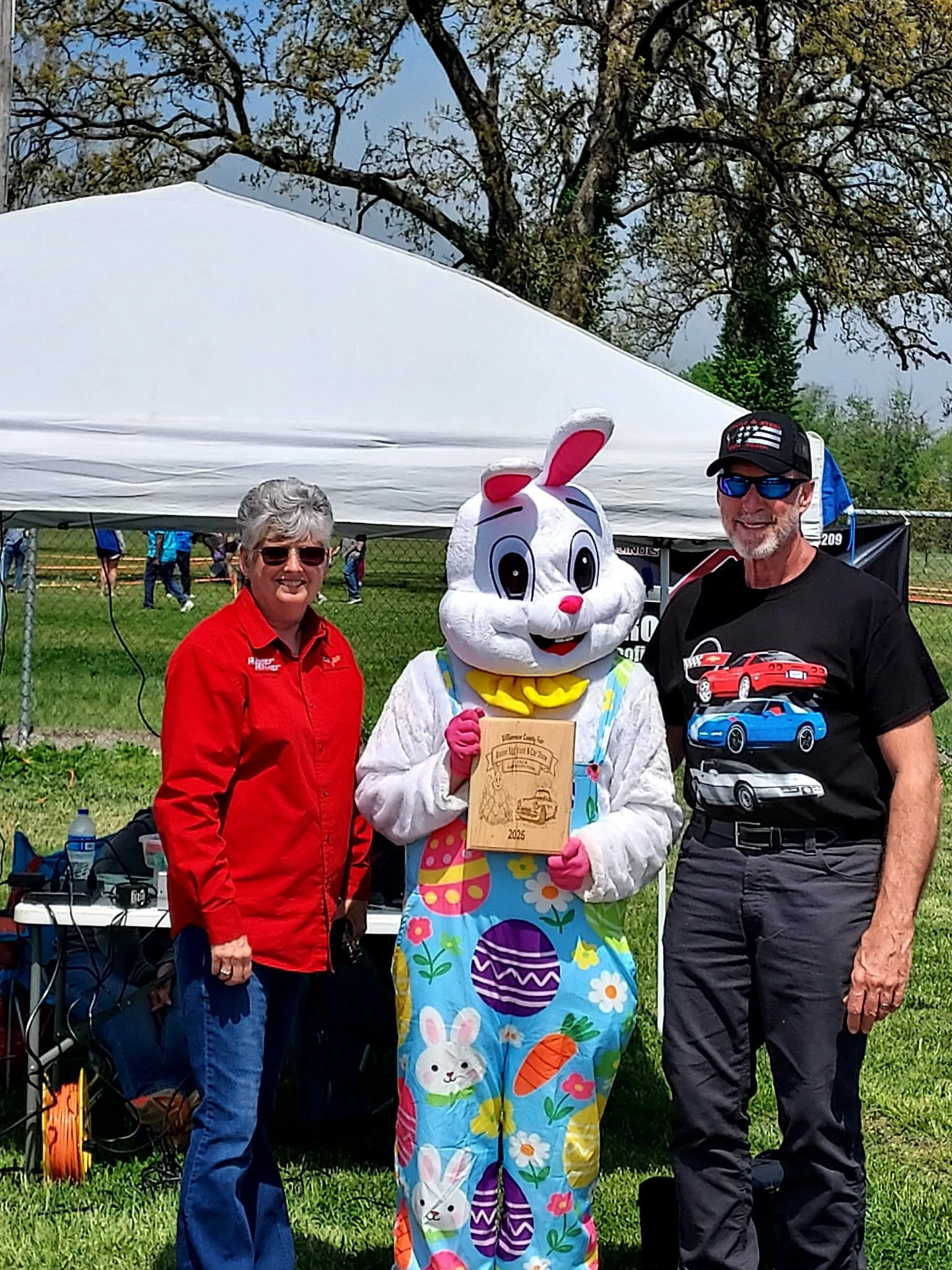Brenda & Steve represented the Club and accepted the Club's award.