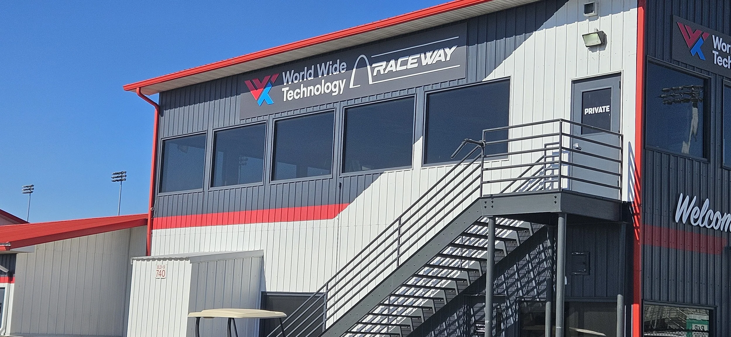 At the Wourld Wide Technology Raceway near St. Louis.