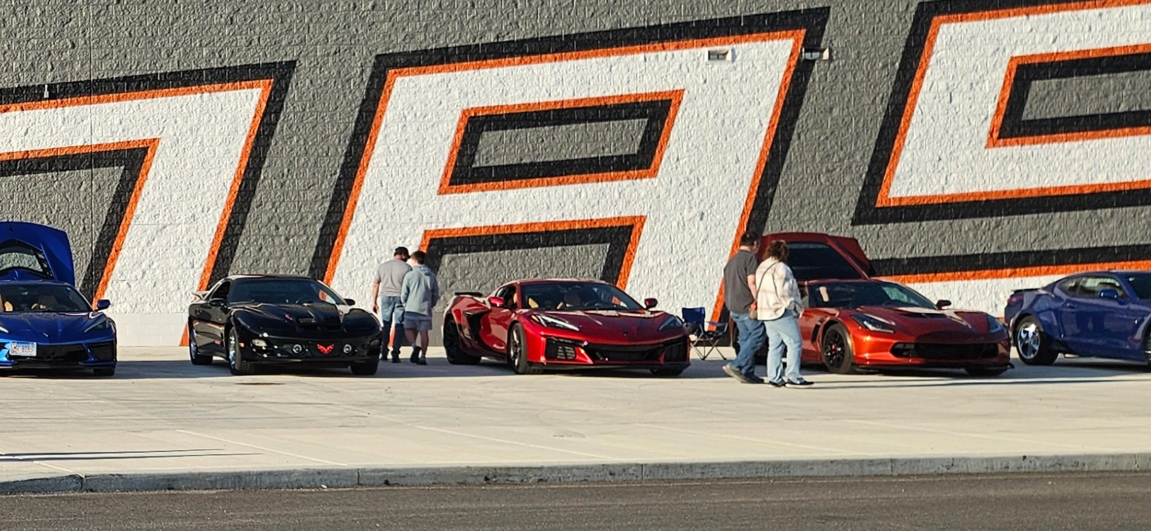 Sixteen Corvettes of which 12 were Club member Corvettes.