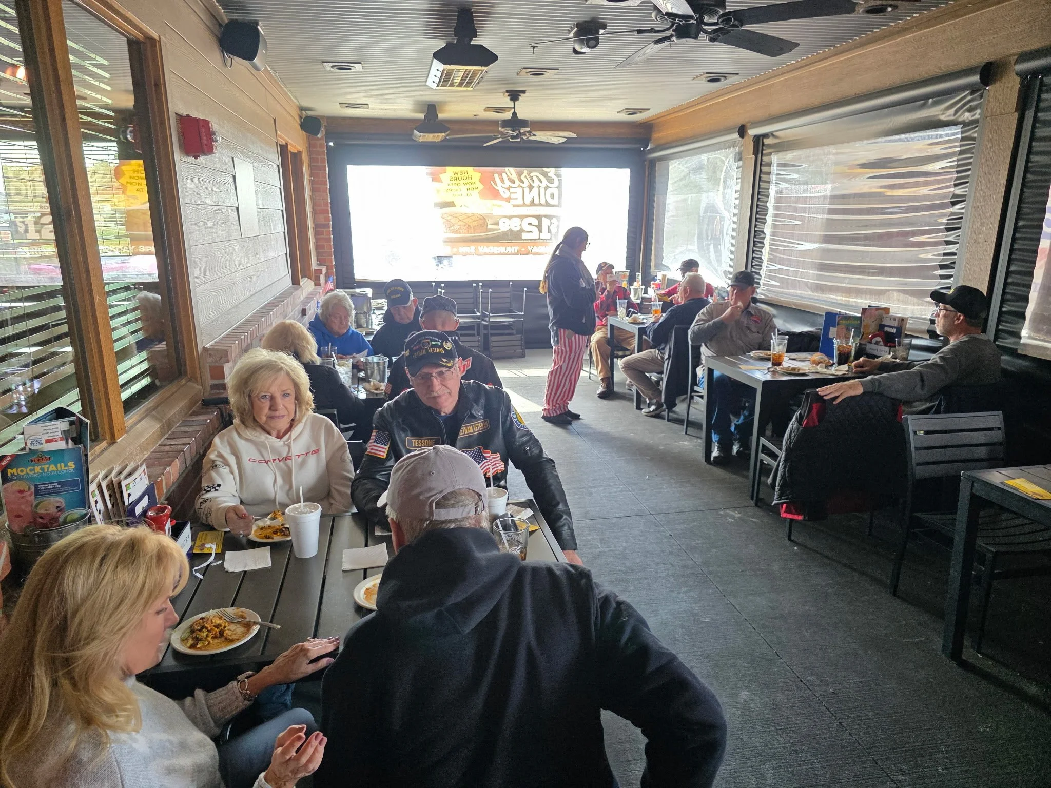 Eighteen members participated.