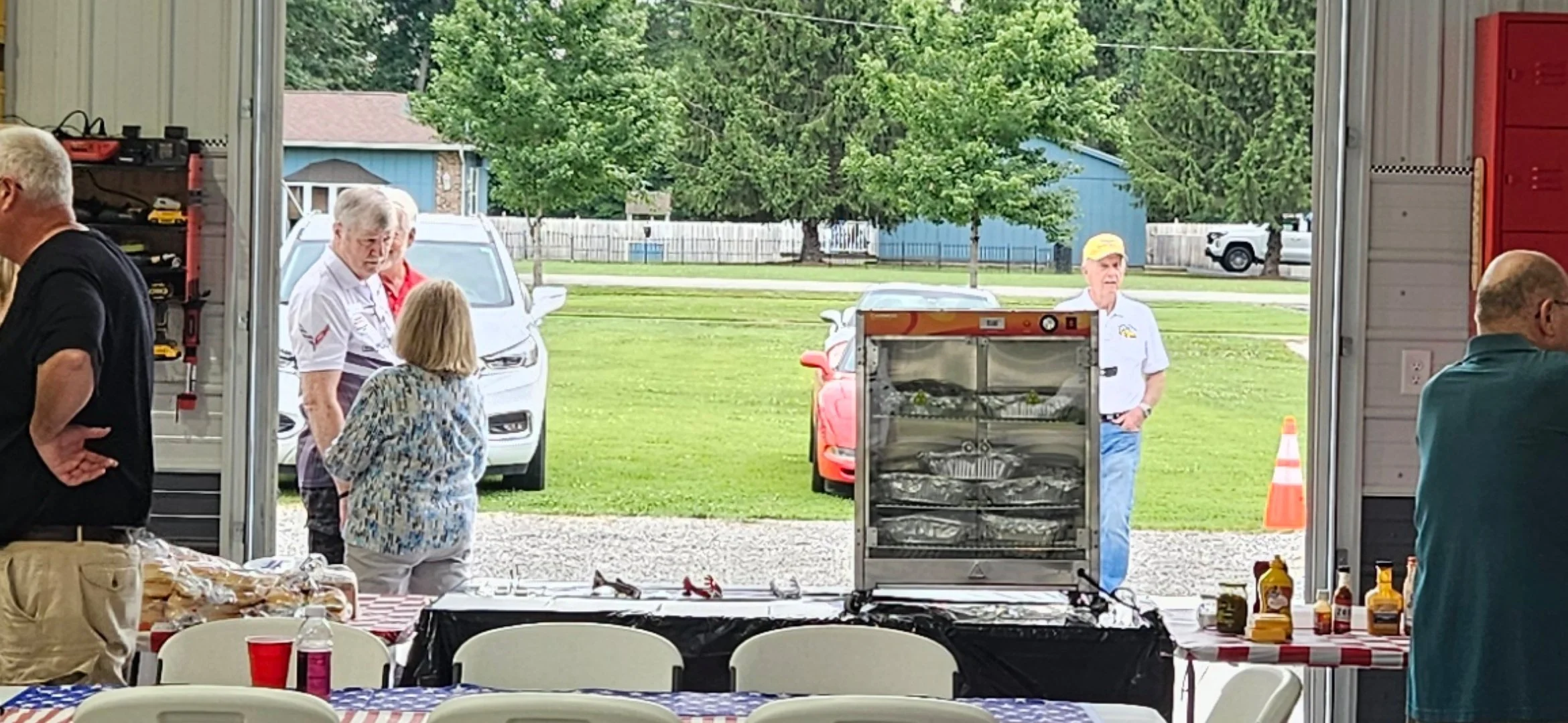 Tom & Nancy were the pit masters.