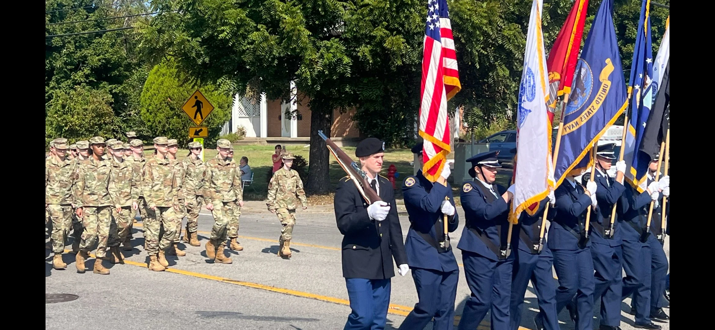 Fifteen Club members participated of which 7 are Veterans. Thank you for protecting our Freedom!