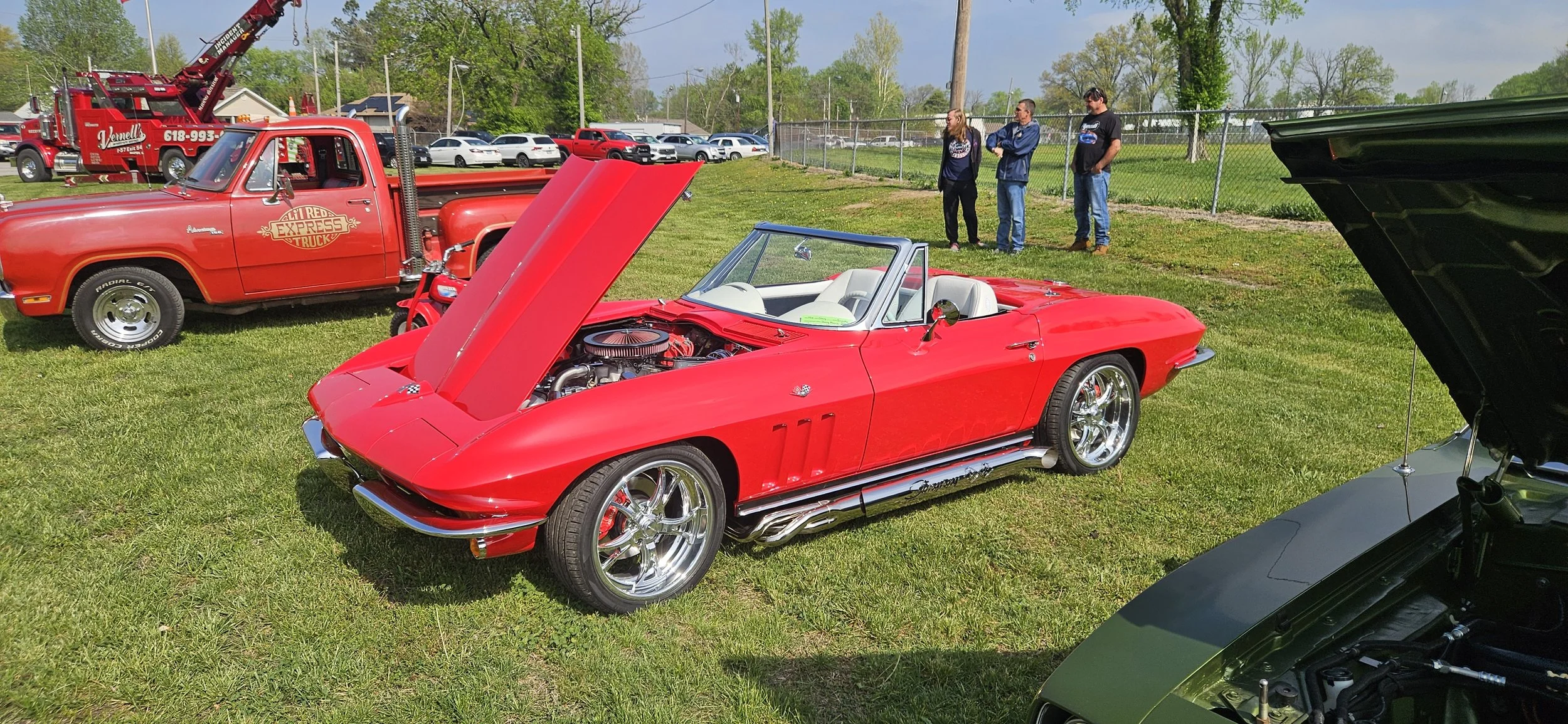 This nice '66 won the Best Corvette award.