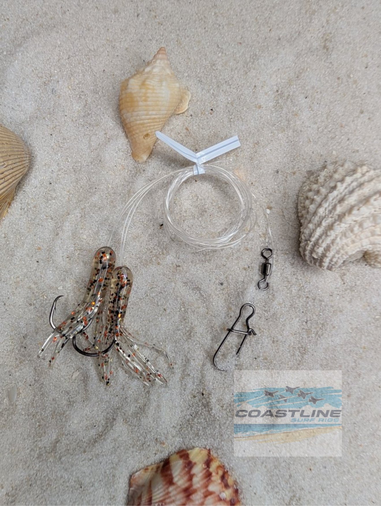 Ghost-Shrimp OG Tube Rig — Coastline Surf Rigs
