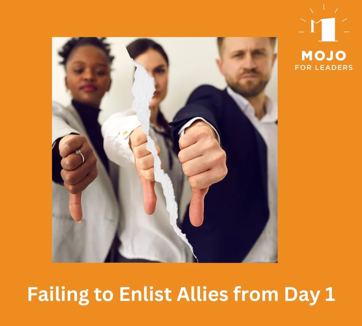 Failing to Enlist Allies from Day One