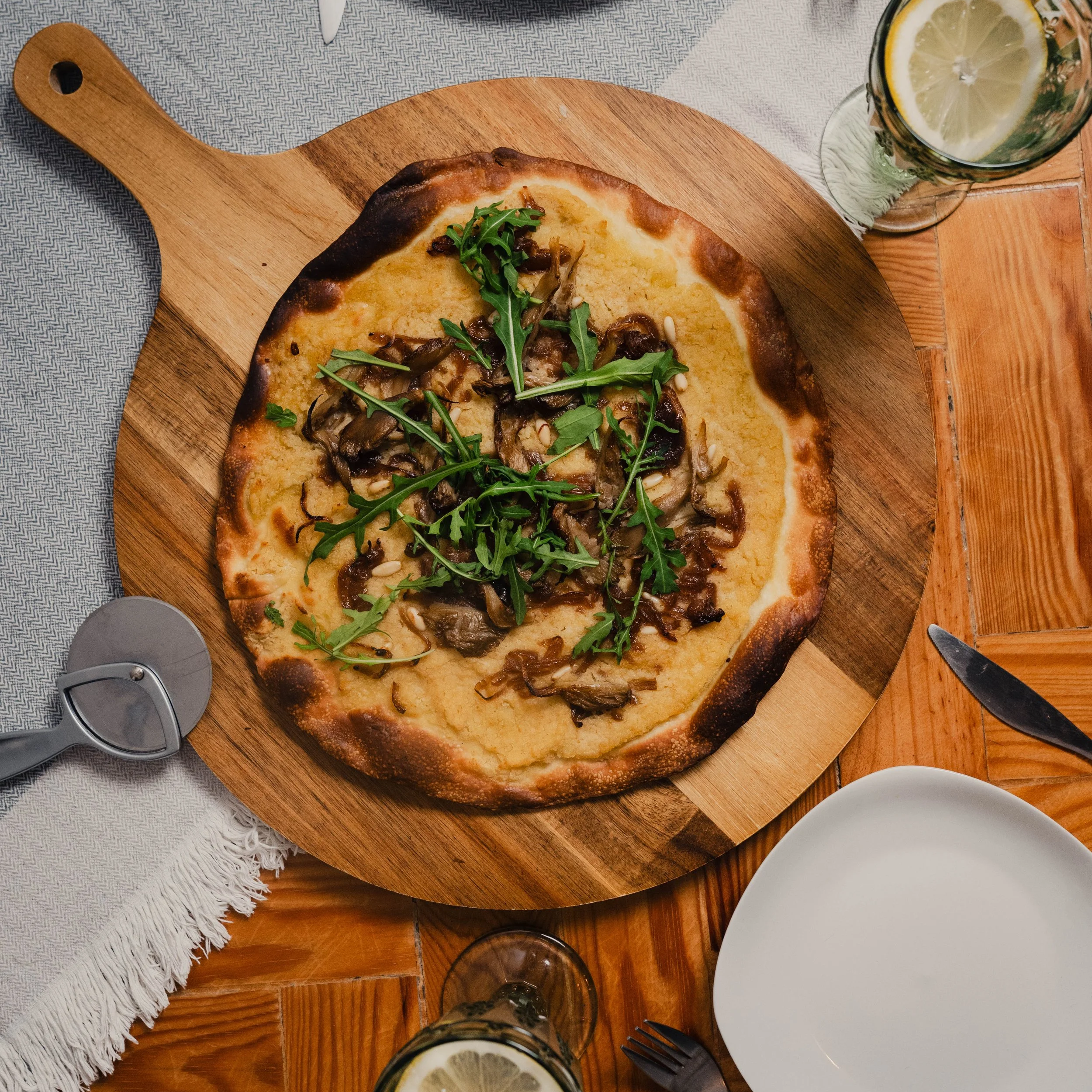 Bala Cheese Mushroom Pizza