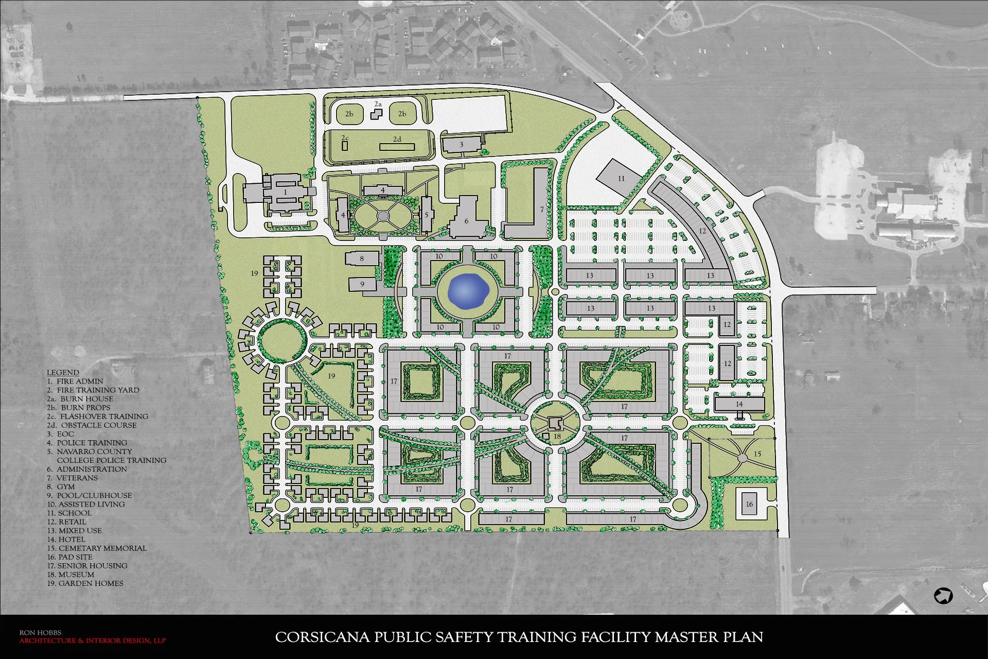 Corsicana State School Masterplan