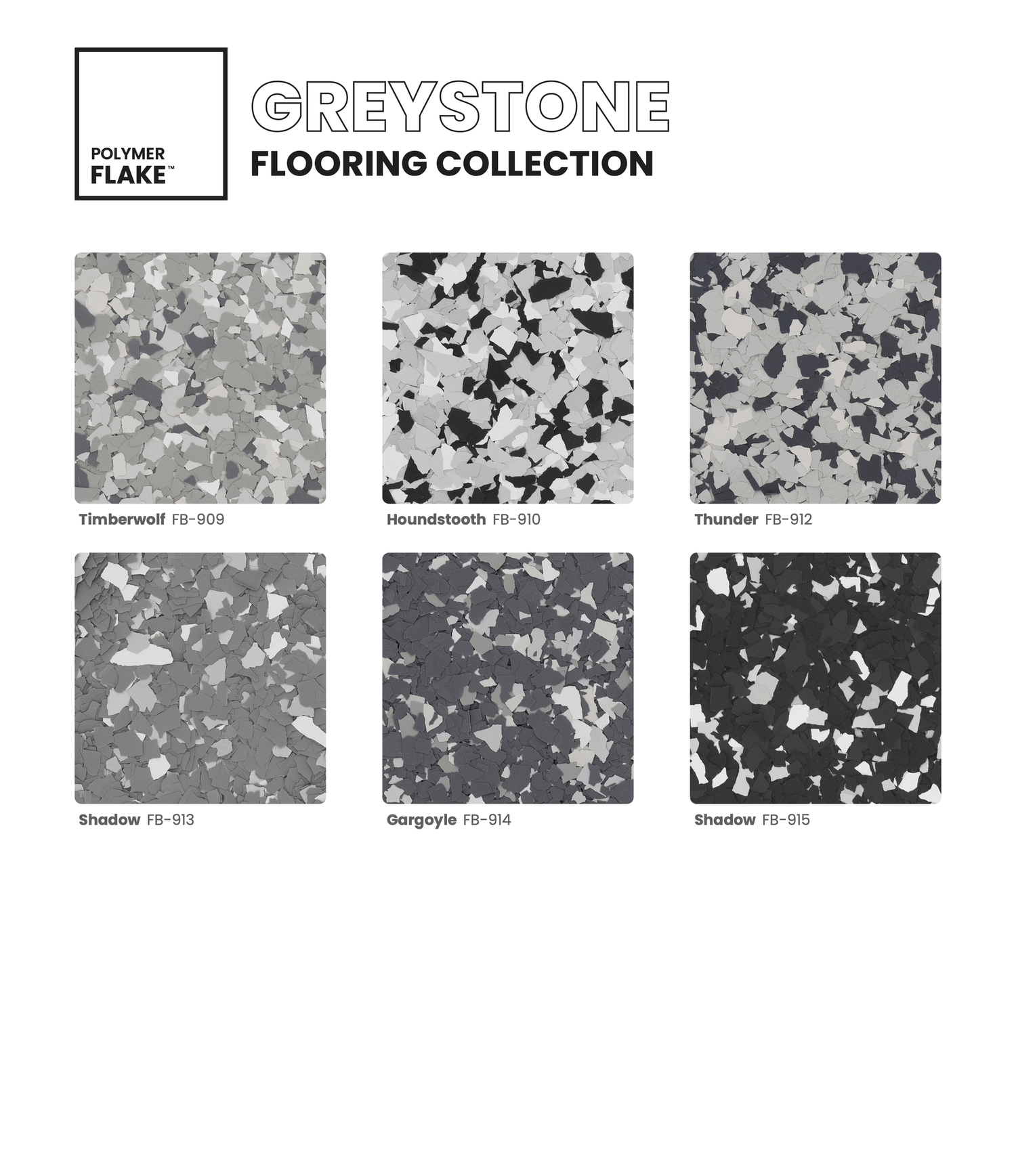 Greystone flake blend samples, page two