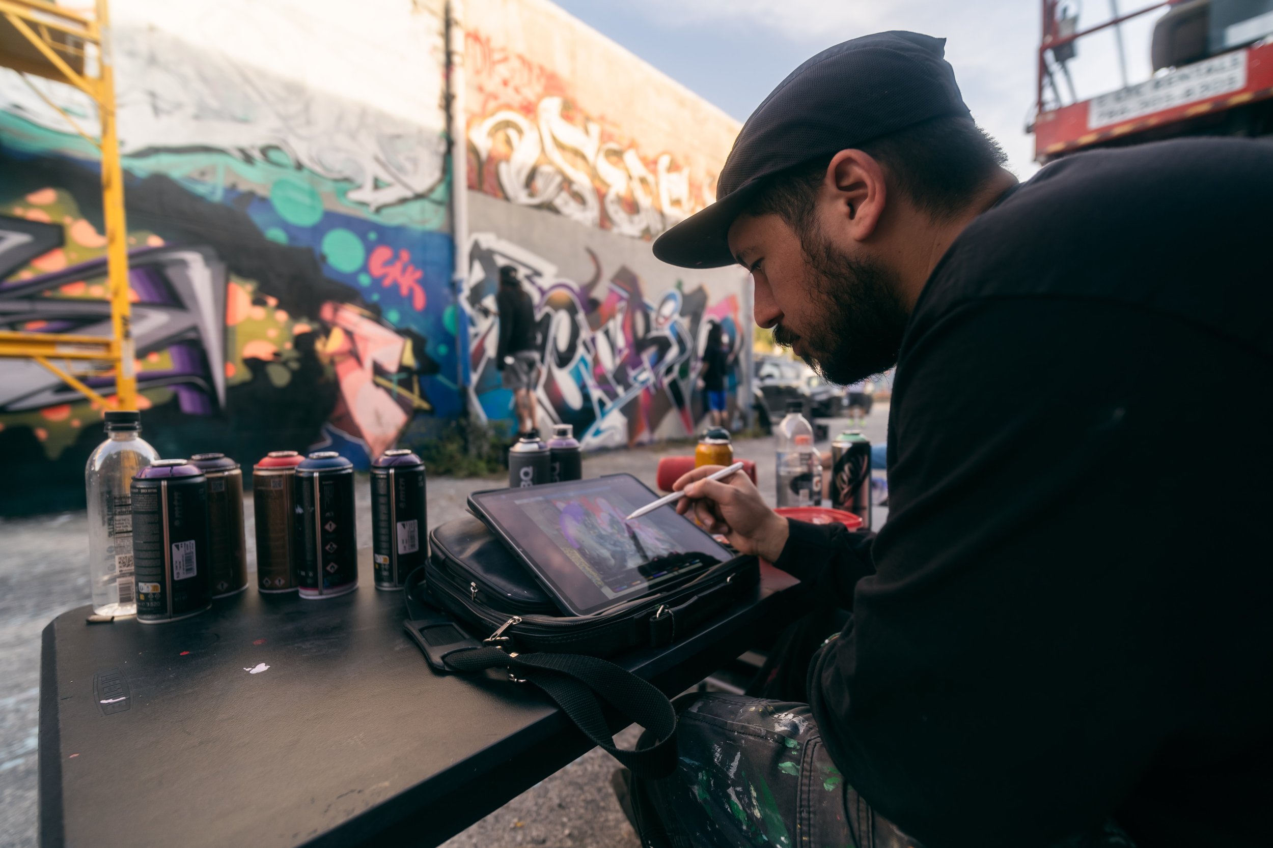 CHNK working on layout design.