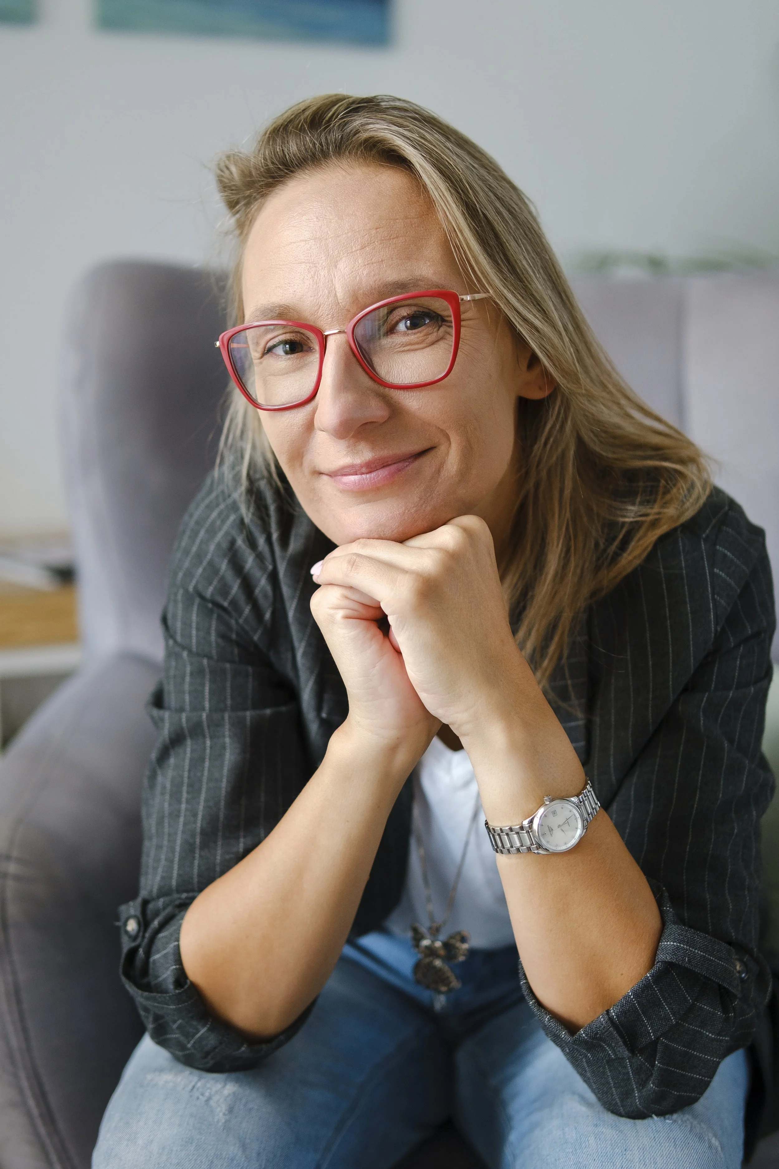 Portret psychoterapeutki Marty Mizery – pomoc psychologiczna i rozwój osobisty.