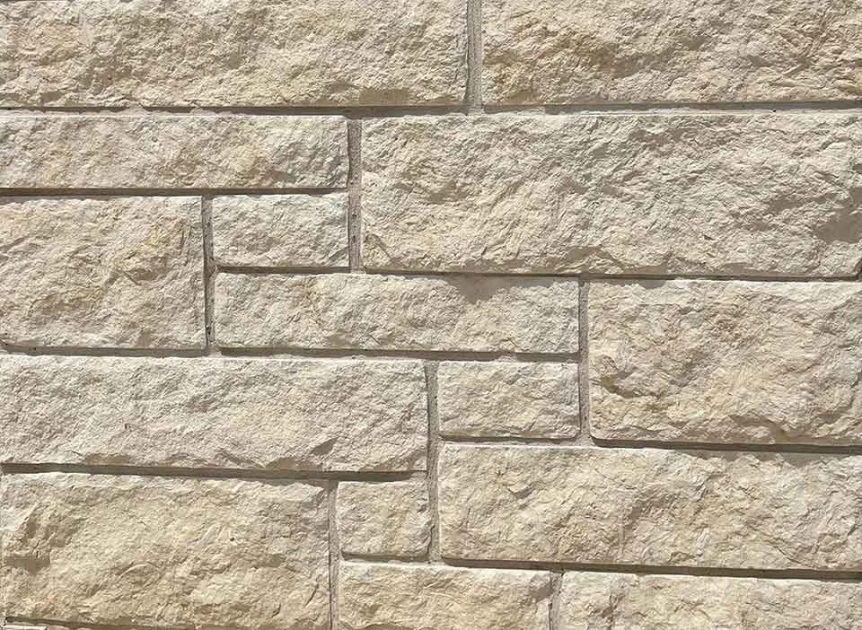 Texas Cream Sawn & Split