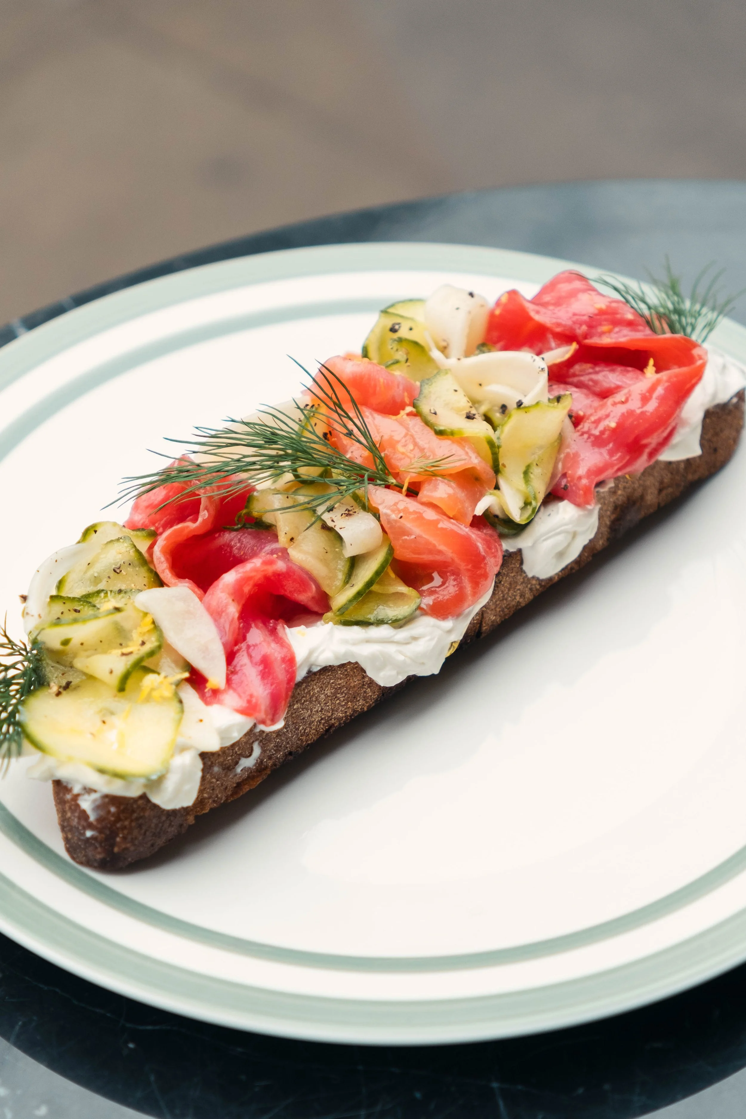 Beetroot Cured Smoked Salmon