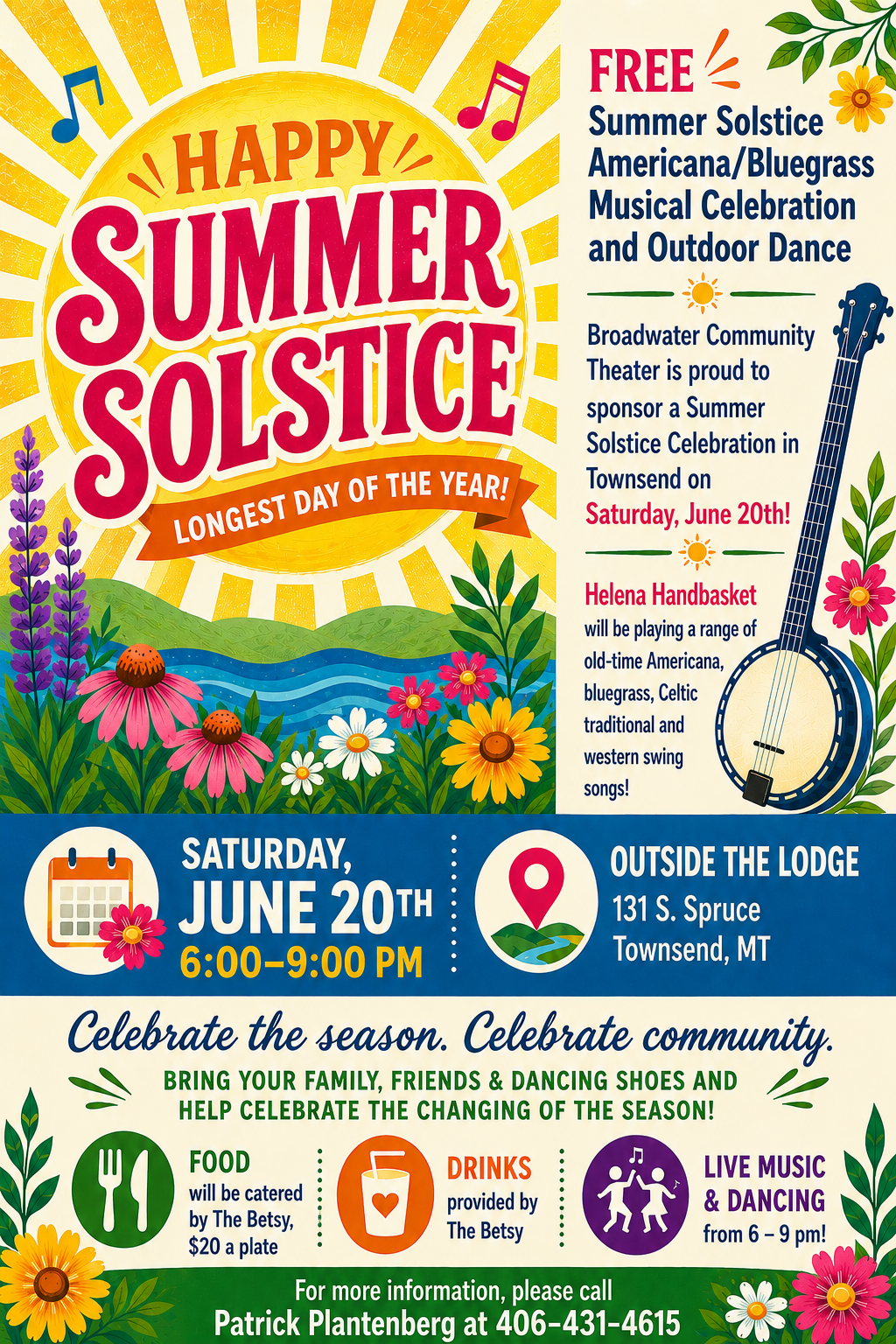  FREE Live Music & Dance-- Summer Solstice Celebration